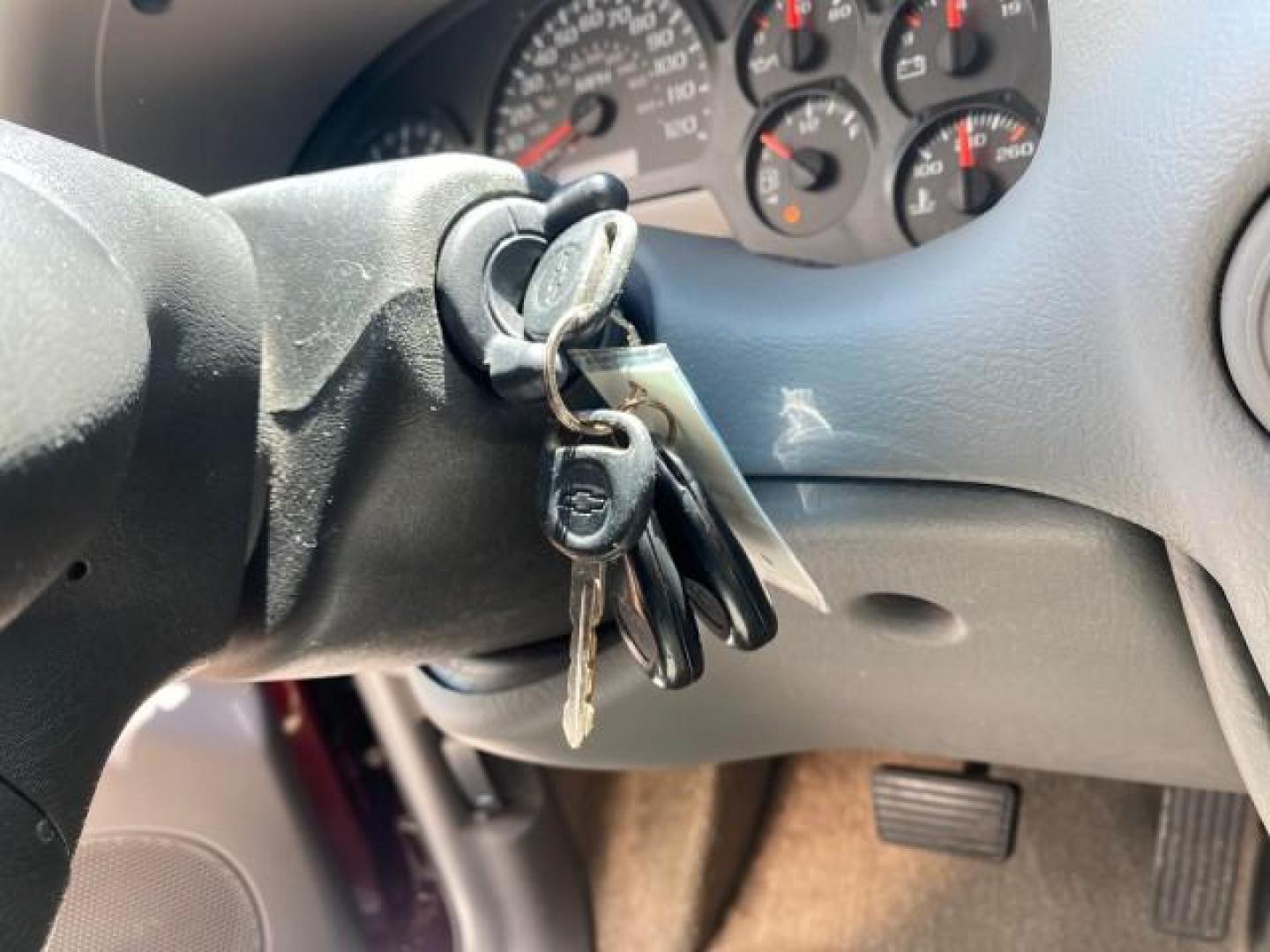 2005 Majestic Red Metallic /Light Gray Chevrolet TrailBlazer LS 39 SERVICES 1 OWNER (1GNDS13SX52) with an 4.2L Vortec 4200 SFI I6 Engine engine, Automatic transmission, located at 4701 North Dixie Hwy, Pompano Beach, FL, 33064, (954) 422-2889, 26.240938, -80.123474 - OUR WEBPAGE FLORIDACARS1.COM HAS OVER 100 PHOTOS AND FREE CARFAX LINK 2005 CHEVROLET TRAILBLAZER LS VIN: 1GNDS13SX52293455 1 G N D S 1 3 S X 5 2 2 9 3 4 5 5 4 DOOR WAGON/SPORT UTILITY 4.2L I6 F GASOLINE REAR WHEEL DRIVE TIRES LOOK NEW! Top Features Alloy Wheels Running Boards Cloth Seats Tow Hitch C - Photo#40