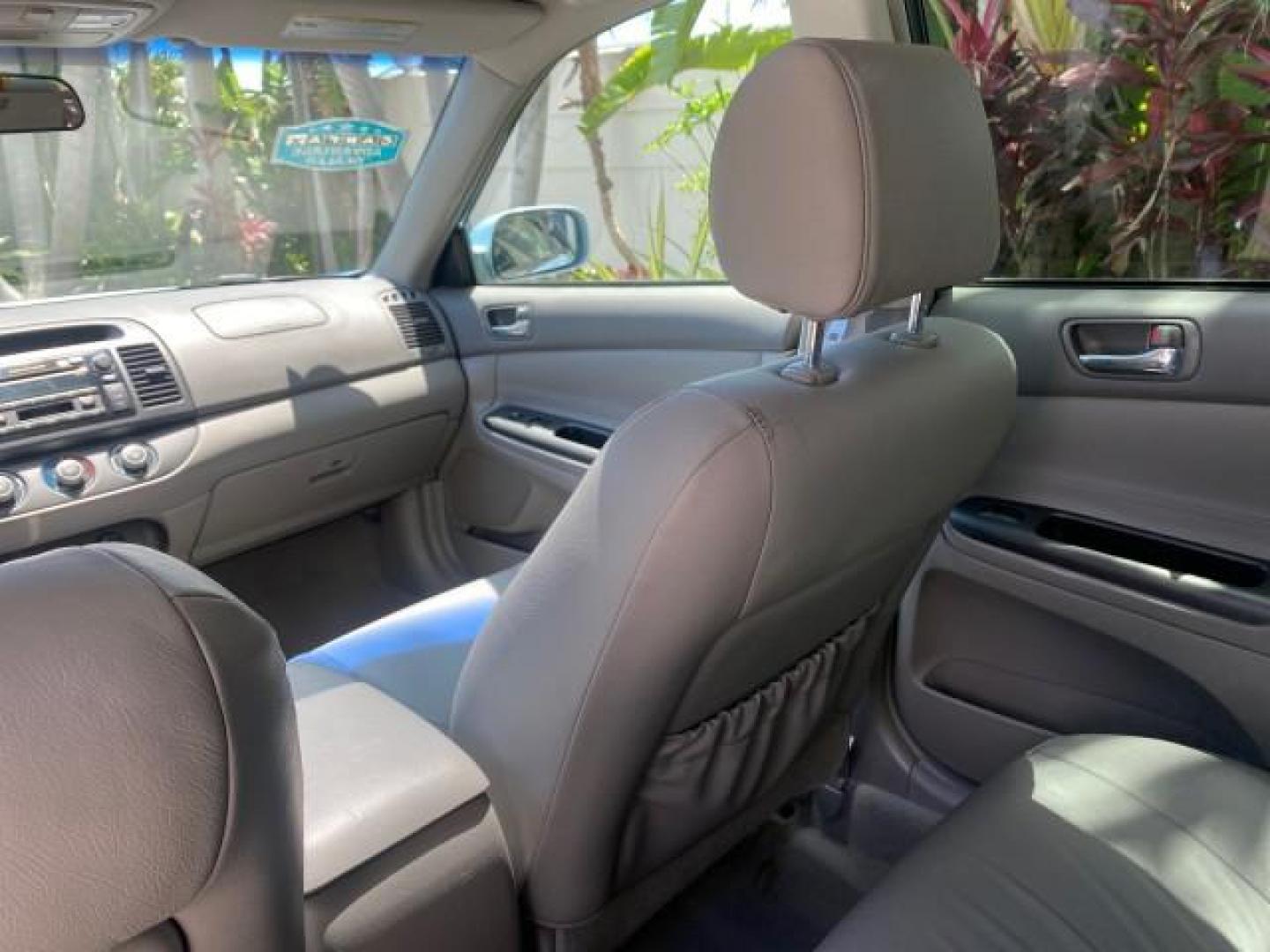 2005 Sky Blue Pearl /Stone Toyota Camry LE FL LOW MILES SUNROOF LEATHER (4T1BE32K25U) with an 2.4L DOHC SEFI Vvti 16-Valve 4-Cyl Engine engine, Automatic transmission, located at 4701 North Dixie Hwy, Pompano Beach, FL, 33064, (954) 422-2889, 26.240938, -80.123474 - OUR WEBPAGE FLORIDACARS1.COM HAS OVER 100 PHOTOS AND FREE CARFAX LINK 2005 TOYOTA CAMRY LE SUNROOF LEATHER VIN: 4T1BE32K25U531416 4 T 1 B E 3 2 K 2 5 U 5 3 1 4 1 6 SEDAN 4 DR 2.4L I4 F DOHC 16V 4 CYL 34 MPG GASOLINE FRONT WHEEL DRIVE Top Features JBL Sound System Leather Seats Basic Features ABS Bra - Photo#67