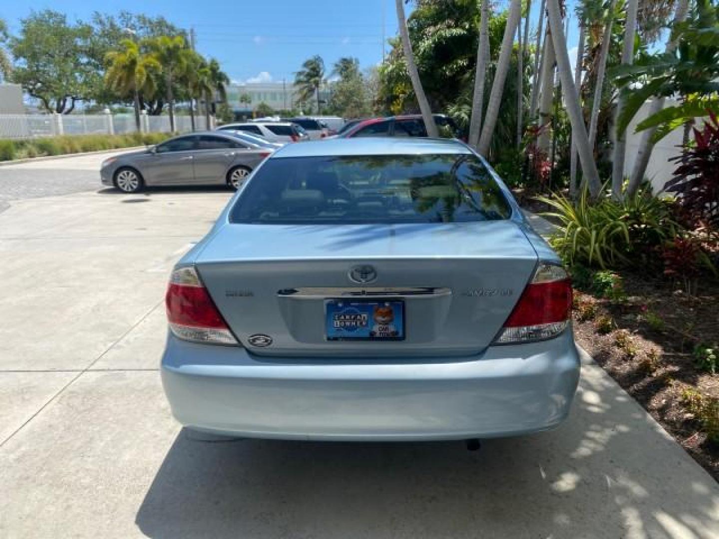 2005 Sky Blue Pearl /Stone Toyota Camry LE FL LOW MILES SUNROOF LEATHER (4T1BE32K25U) with an 2.4L DOHC SEFI Vvti 16-Valve 4-Cyl Engine engine, Automatic transmission, located at 4701 North Dixie Hwy, Pompano Beach, FL, 33064, (954) 422-2889, 26.240938, -80.123474 - OUR WEBPAGE FLORIDACARS1.COM HAS OVER 100 PHOTOS AND FREE CARFAX LINK 2005 TOYOTA CAMRY LE SUNROOF LEATHER VIN: 4T1BE32K25U531416 4 T 1 B E 3 2 K 2 5 U 5 3 1 4 1 6 SEDAN 4 DR 2.4L I4 F DOHC 16V 4 CYL 34 MPG GASOLINE FRONT WHEEL DRIVE Top Features JBL Sound System Leather Seats Basic Features ABS Bra - Photo#74