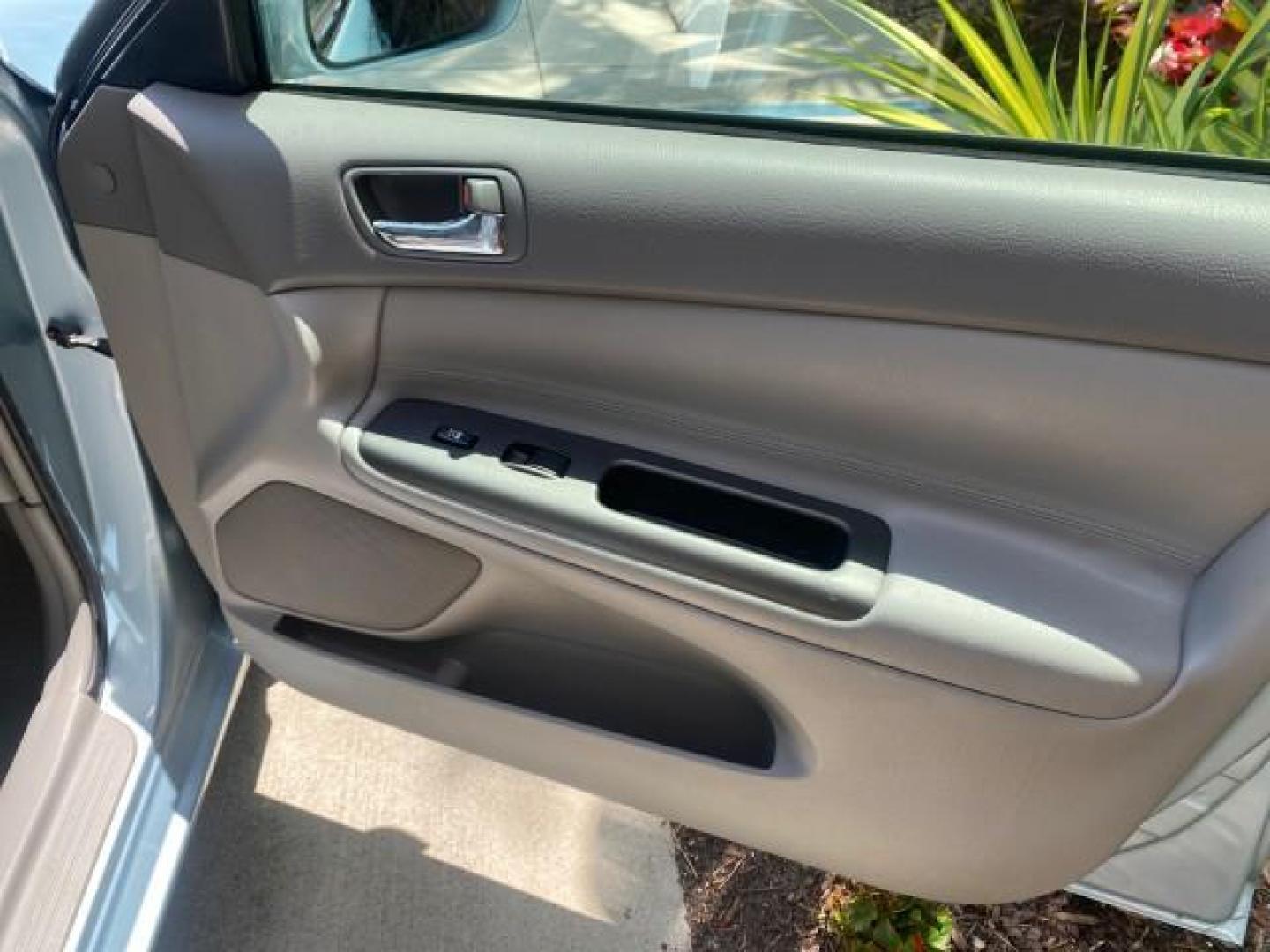 2005 Sky Blue Pearl /Stone Toyota Camry LE FL LOW MILES SUNROOF LEATHER (4T1BE32K25U) with an 2.4L DOHC SEFI Vvti 16-Valve 4-Cyl Engine engine, Automatic transmission, located at 4701 North Dixie Hwy, Pompano Beach, FL, 33064, (954) 422-2889, 26.240938, -80.123474 - OUR WEBPAGE FLORIDACARS1.COM HAS OVER 100 PHOTOS AND FREE CARFAX LINK 2005 TOYOTA CAMRY LE SUNROOF LEATHER VIN: 4T1BE32K25U531416 4 T 1 B E 3 2 K 2 5 U 5 3 1 4 1 6 SEDAN 4 DR 2.4L I4 F DOHC 16V 4 CYL 34 MPG GASOLINE FRONT WHEEL DRIVE Top Features JBL Sound System Leather Seats Basic Features ABS Bra - Photo#91