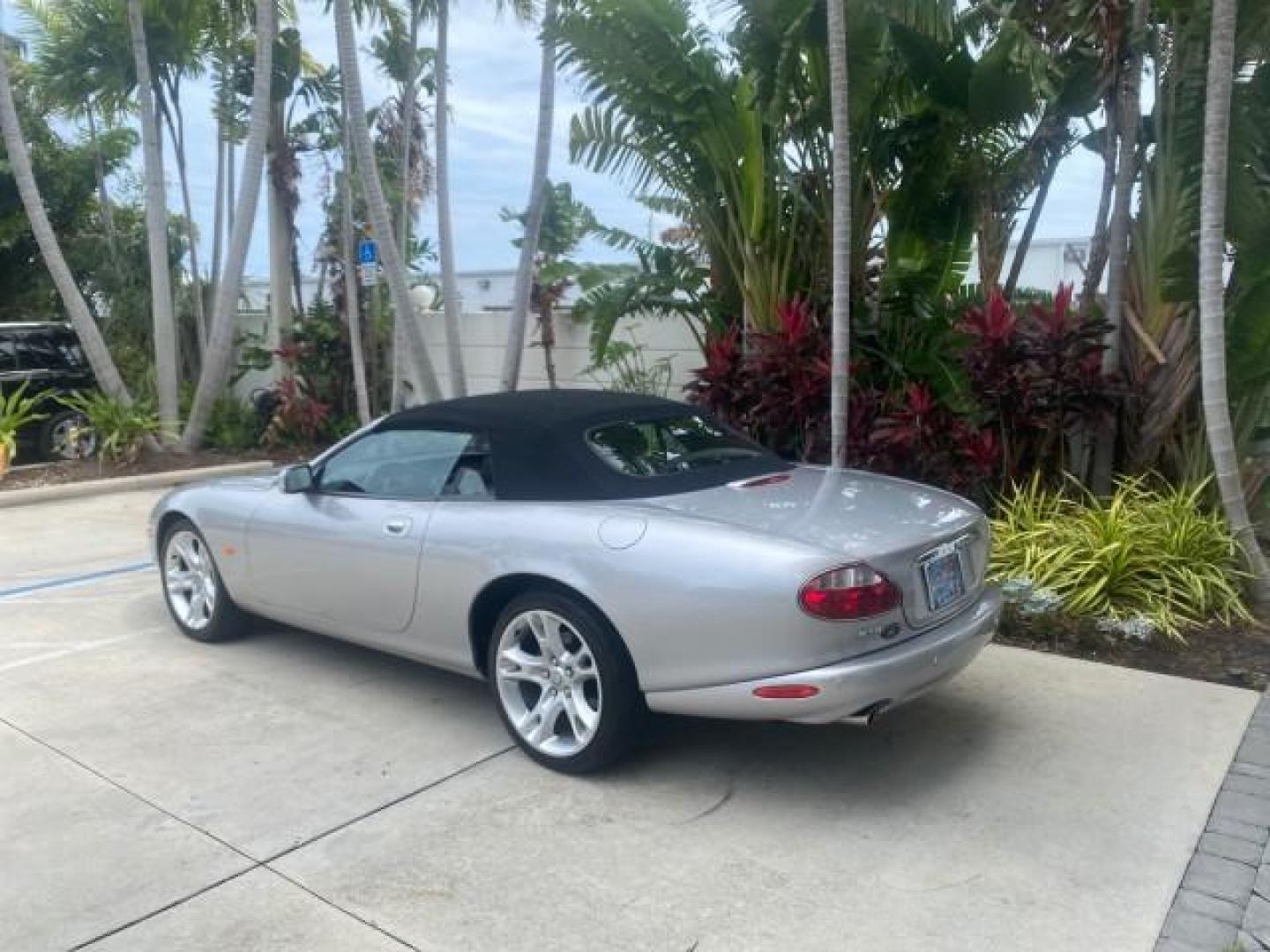 2004 Quartz /Charcoal Jaguar XK8 CONV LOW MILES 22,128 (SAJDA42CX42) with an 4.2L DOHC EFI 32-Valve Aluminum Alloy V8 Engine engine, Automatic transmission, located at 4701 North Dixie Hwy, Pompano Beach, FL, 33064, (954) 422-2889, 26.240938, -80.123474 - OUR WEBPAGE FLORIDACARS1.COM HAS OVER 100 PHOTOS AND FREE CARFAX LINK 2004 JAGUAR XK-SERIES XK8 $ 75,530 NEW VIN: SAJDA42CX42A37634 S A J D A 4 2 C X 4 2 A 3 7 6 3 4 CONVERTIBLE 4.2L V8 F DOHC GASOLINE REAR WHEEL DRIVE TOP WORKS GREAT! TIRES ARE LIKE NEW! Top Features Alloy Wheels Leather Seats Alpi - Photo#5