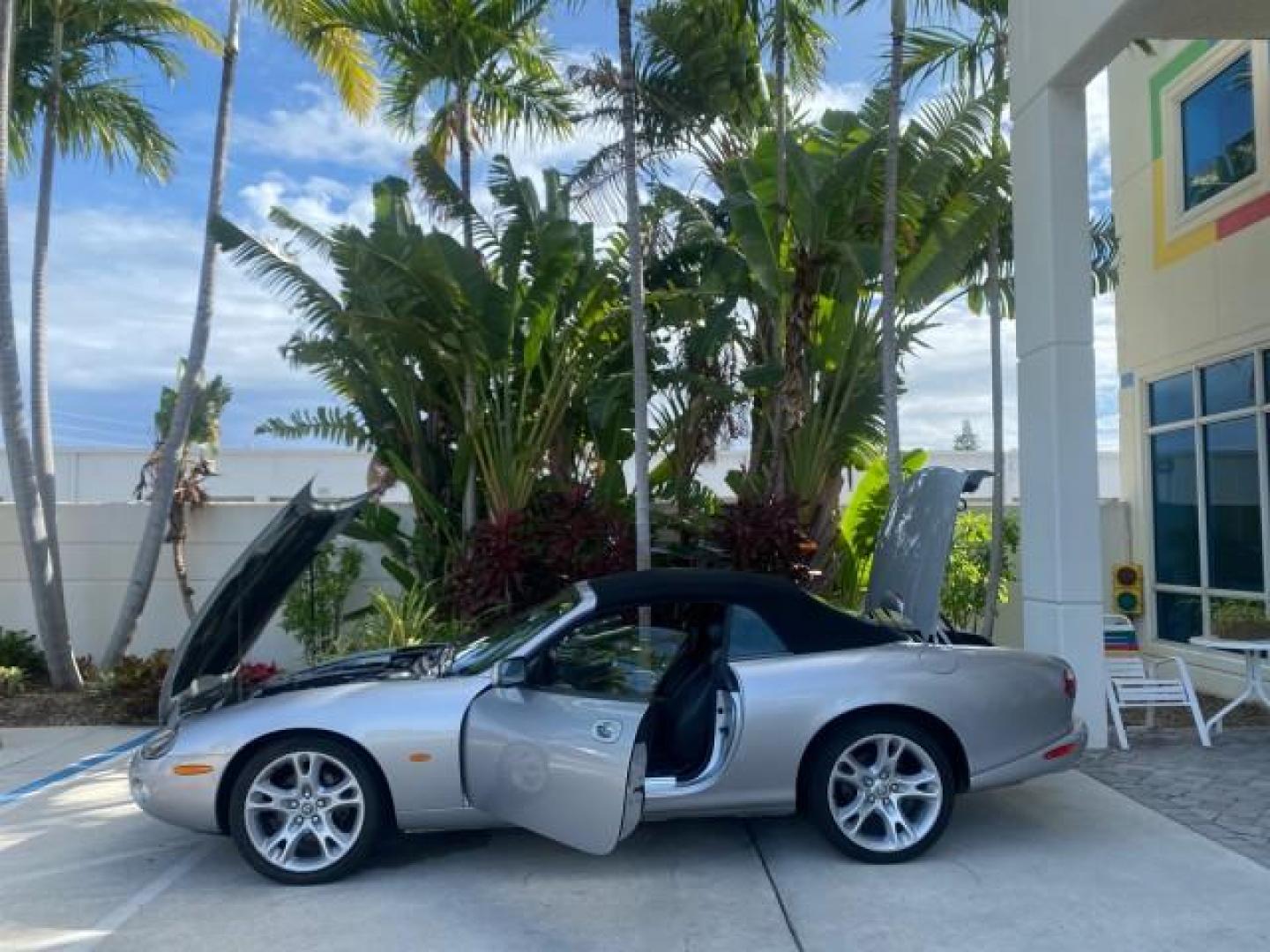 2004 Quartz /Charcoal Jaguar XK8 XK8 CONV LOW MILES 22,152 (SAJDA42CX42) with an 4.2L DOHC EFI 32-Valve Aluminum Alloy V8 Engine engine, Automatic transmission, located at 4701 North Dixie Hwy, Pompano Beach, FL, 33064, (954) 422-2889, 26.240938, -80.123474 - OUR WEBPAGE FLORIDACARS1.COM HAS OVER 100 PHOTOS AND FREE CARFAX LINK 2004 JAGUAR XK-SERIES XK8 $ 75,530 NEW VIN: SAJDA42CX42A37634 S A J D A 4 2 C X 4 2 A 3 7 6 3 4 CONVERTIBLE 4.2L V8 F DOHC GASOLINE REAR WHEEL DRIVE TOP WORKS GREAT! TIRES ARE LIKE NEW! Top Features Alloy Wheels Leather Seats Alpi - Photo#8
