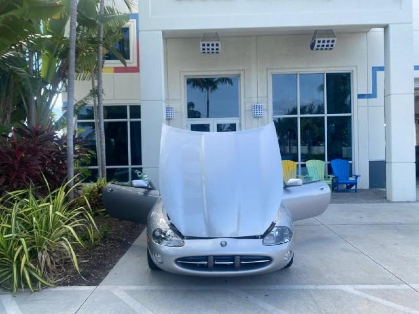 2004 Quartz /Charcoal Jaguar XK8 XK8 CONV LOW MILES 22,152 (SAJDA42CX42) with an 4.2L DOHC EFI 32-Valve Aluminum Alloy V8 Engine engine, Automatic transmission, located at 4701 North Dixie Hwy, Pompano Beach, FL, 33064, (954) 422-2889, 26.240938, -80.123474 - OUR WEBPAGE FLORIDACARS1.COM HAS OVER 100 PHOTOS AND FREE CARFAX LINK 2004 JAGUAR XK-SERIES XK8 $ 75,530 NEW VIN: SAJDA42CX42A37634 S A J D A 4 2 C X 4 2 A 3 7 6 3 4 CONVERTIBLE 4.2L V8 F DOHC GASOLINE REAR WHEEL DRIVE TOP WORKS GREAT! TIRES ARE LIKE NEW! Top Features Alloy Wheels Leather Seats Alpi - Photo#16
