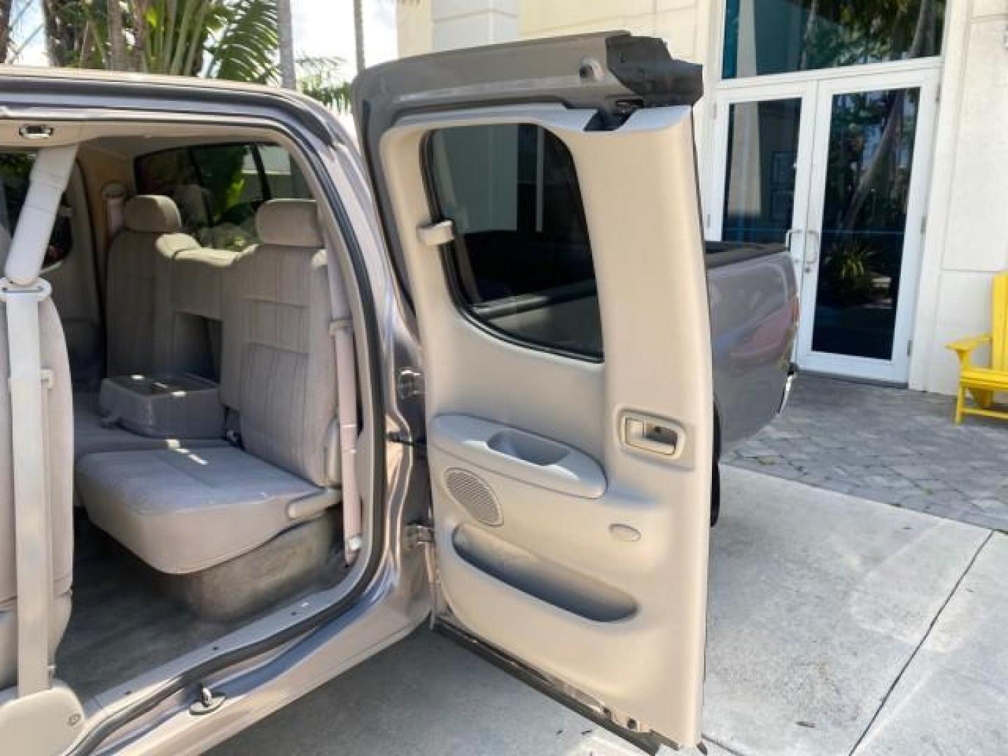 2002 Thunder Grey Metallic /Gray Toyota Tundra SR5 1 OWNER FLORIDA 4X4 (5TBBT44102S) with an 4.7L DOHC EFI 32-Valve V8 i-Force Engine engine, Automatic transmission, located at 4701 North Dixie Hwy, Pompano Beach, FL, 33064, (954) 422-2889, 26.240938, -80.123474 - OUR WEBPAGE FLORIDACARS1.COM HAS OVER 100 PHOTOS AND FREE CARFAX LINK 2002 TOYOTA TUNDRA SR5 V8 VIN: 5TBBT44102S289903 5 T B B T 4 4 1 0 2 S 2 8 9 9 0 3 4 DOOR EXTENDED CAB PICKUP 4 DR 4.7L V8 F DOHC 32V GASOLINE REAR WHEEL DRIVE W/ 4X4 Top Features 4WD/AWD Cloth Seats Alloy Wheels Tow Hitch Bed Lin - Photo#58