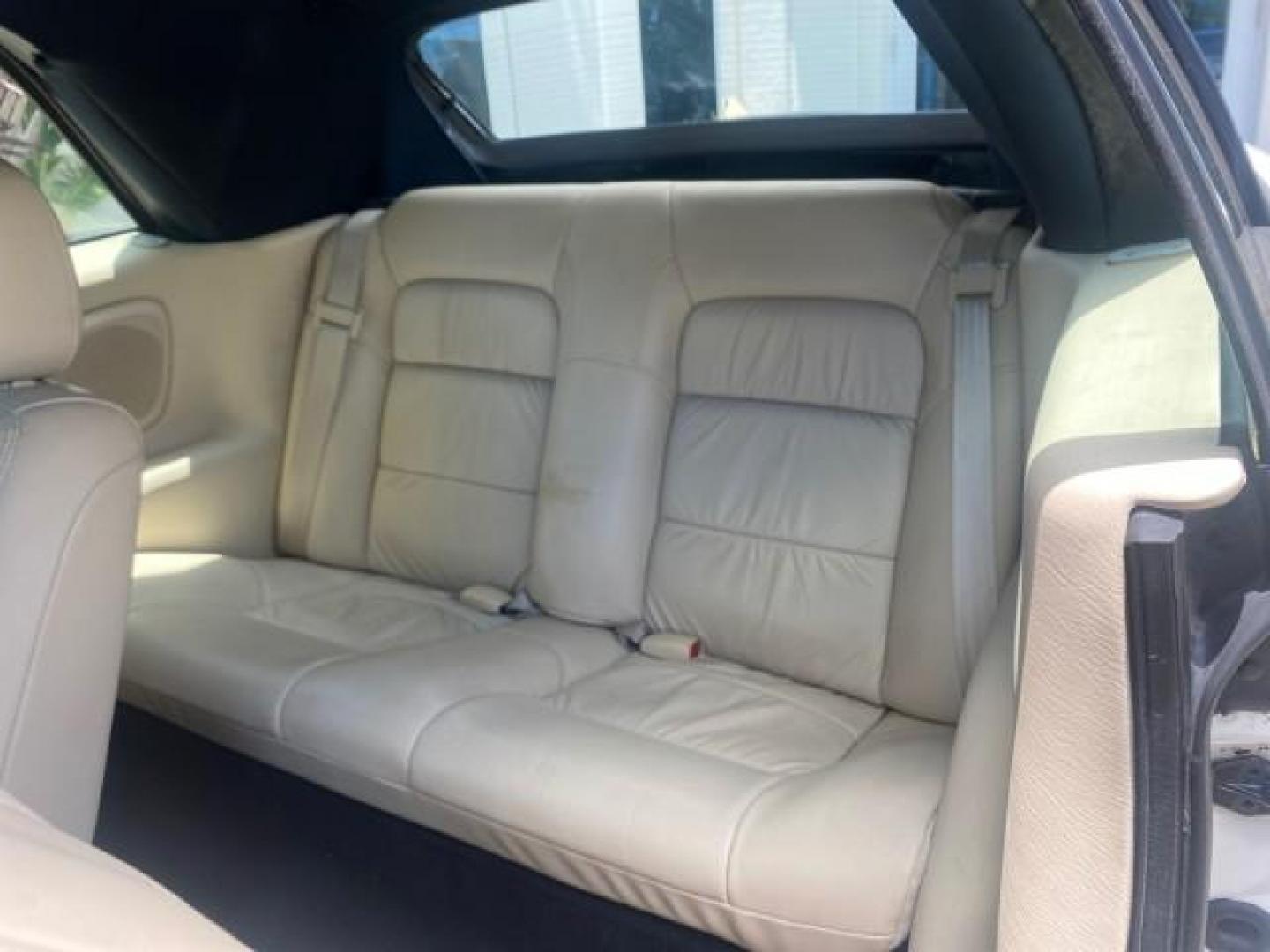 2002 Stone White /Royal Blue/Cream Chrysler Sebring Limited FL LOW MILES 34,440 (1C3EL65R52N) with an 2.7L MFI DOHC 24-Valve V6 Engine engine, Automatic transmission, located at 4701 North Dixie Hwy, Pompano Beach, FL, 33064, (954) 422-2889, 26.240938, -80.123474 - OUR WEBPAGE FLORIDACARS1.COM HAS OVER 100 PHOTOS AND FREE CARFAX LINK 2002 CHRYSLER SEBRING LIMITED VIN: 1C3EL65R52N169318 1 C 3 E L 6 5 R 5 2 N 1 6 9 3 1 8 CONVERTIBLE 2.7L V6 F DOHC GASOLINE FRONT WHEEL DRIVE Top Features Alloy Wheels Soft Top Infinity Sound System Sunroof(s) Leather Seats Basic F - Photo#60