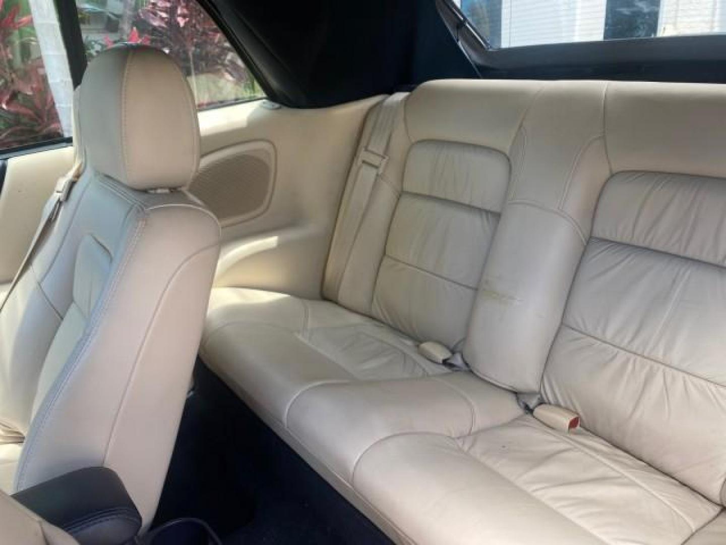 2002 Stone White /Royal Blue/Cream Chrysler Sebring Limited FL LOW MILES 34,440 (1C3EL65R52N) with an 2.7L MFI DOHC 24-Valve V6 Engine engine, Automatic transmission, located at 4701 North Dixie Hwy, Pompano Beach, FL, 33064, (954) 422-2889, 26.240938, -80.123474 - OUR WEBPAGE FLORIDACARS1.COM HAS OVER 100 PHOTOS AND FREE CARFAX LINK 2002 CHRYSLER SEBRING LIMITED VIN: 1C3EL65R52N169318 1 C 3 E L 6 5 R 5 2 N 1 6 9 3 1 8 CONVERTIBLE 2.7L V6 F DOHC GASOLINE FRONT WHEEL DRIVE Top Features Alloy Wheels Soft Top Infinity Sound System Sunroof(s) Leather Seats Basic F - Photo#61