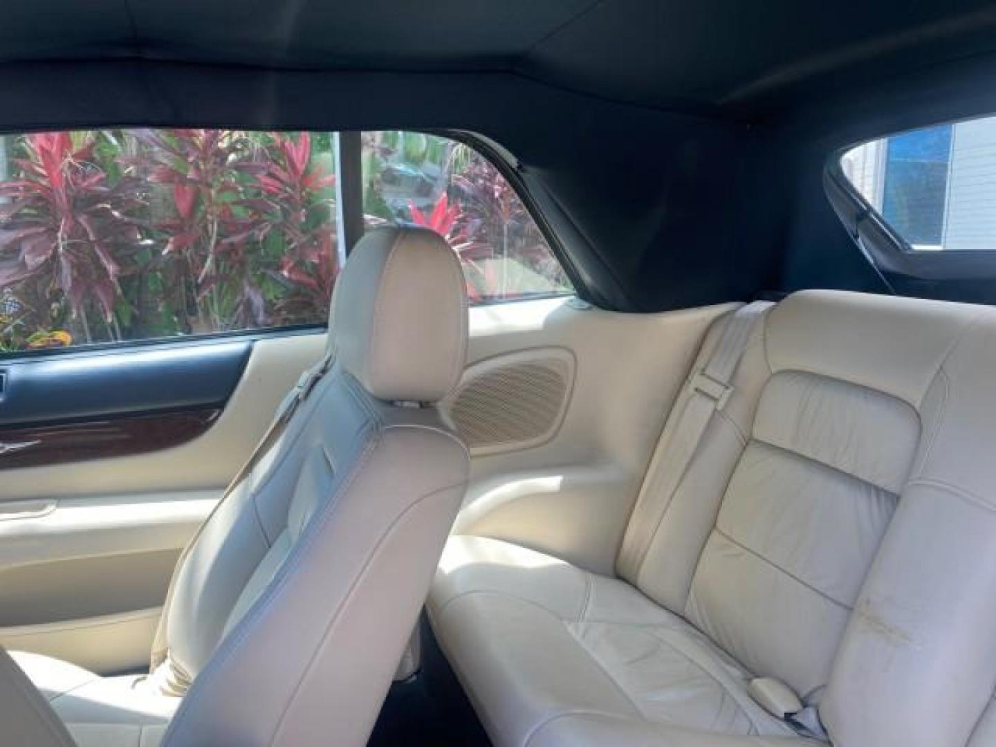 2002 Stone White /Royal Blue/Cream Chrysler Sebring Limited FL LOW MILES 34,440 (1C3EL65R52N) with an 2.7L MFI DOHC 24-Valve V6 Engine engine, Automatic transmission, located at 4701 North Dixie Hwy, Pompano Beach, FL, 33064, (954) 422-2889, 26.240938, -80.123474 - OUR WEBPAGE FLORIDACARS1.COM HAS OVER 100 PHOTOS AND FREE CARFAX LINK 2002 CHRYSLER SEBRING LIMITED VIN: 1C3EL65R52N169318 1 C 3 E L 6 5 R 5 2 N 1 6 9 3 1 8 CONVERTIBLE 2.7L V6 F DOHC GASOLINE FRONT WHEEL DRIVE Top Features Alloy Wheels Soft Top Infinity Sound System Sunroof(s) Leather Seats Basic F - Photo#62