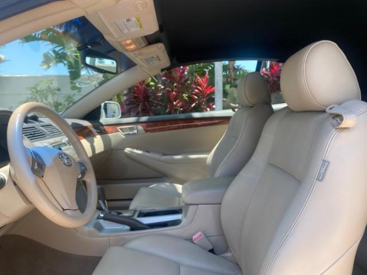 2008 Blizzard White Pearl /Ivory Toyota Camry Solara SLE 1 owner fl low miles 61,220 (4T1FA38P78U) with an 3.3L DOHC SMPI VVT-i 24-Valve V6 Engine engine, Automatic transmission, located at 4701 North Dixie Hwy, Pompano Beach, FL, 33064, (954) 422-2889, 26.240938, -80.123474 - OUR WEBPAGE FLORIDACARS1.COM HAS OVER 100 PHOTOS AND FREE CARFAX LINK 2008 TOYOTA CAMRY SOLARA SLE V6 PEARL WHITE IMMACULATE VIN: 4T1FA38P78U161195 4 T 1 F A 3 8 P 7 8 U 1 6 1 1 9 5 CONVERTIBLE 3.3L V6 F DOHC 24V 29 MPG GASOLINE FRONT WHEEL DRIVE Top Features Alloy Wheels Leather Seats Bluetooth Tec - Photo#35