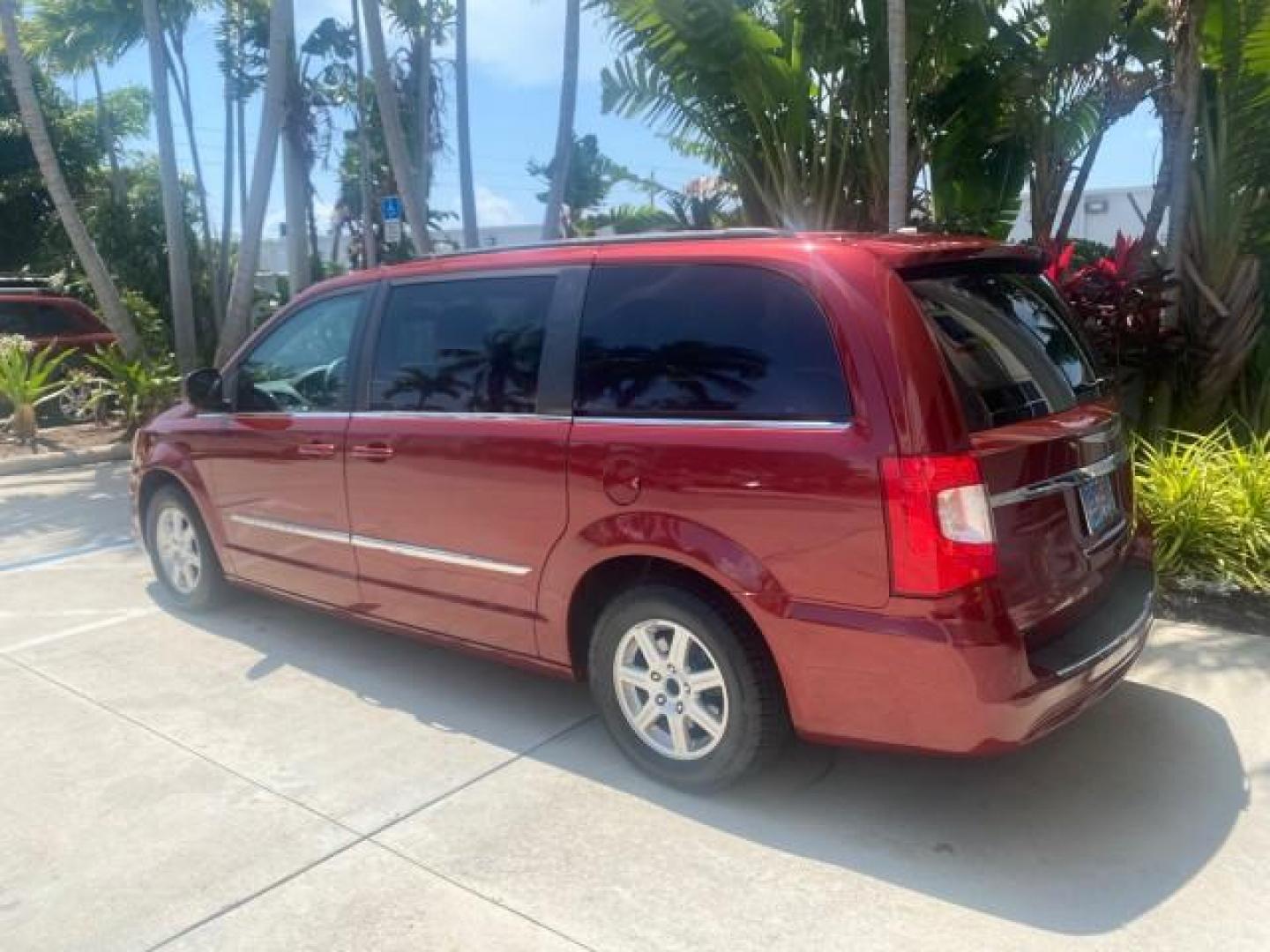 2012 Deep Cherry Red Crystal Pearl /Dark Frost Beige/Medium Frost Be Chrysler Town and Country 1 OWNER LOW MILES 58.406 (2C4RC1BG4CR) with an 3.6L V6 Cylinder Engine engine, Automatic transmission, located at 4701 North Dixie Hwy, Pompano Beach, FL, 33064, (954) 422-2889, 26.240938, -80.123474 - OUR WEBPAGE FLORIDACARS1.COM HAS OVER 100 PHOTOS AND FREE CARFAX LINK 2012 CHRYSLER TOWN AND COUNTRY TOURING VIN: 2C4RC1BG4CR189972 2 C 4 R C 1 B G 4 C R 1 8 9 9 7 2 VAN 3.6L V6 F DOHC 24V GASOLINE FRONT WHEEL DRIVE Top Features Alloy Wheels Rear Air Conditioning Bluetooth Technology Rear Entertainm - Photo#5