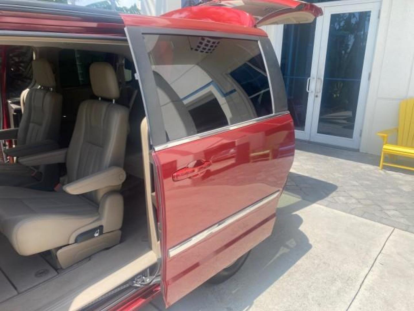 2012 Deep Cherry Red Crystal Pearl /Dark Frost Beige/Medium Frost Be Chrysler Town and Country 1 OWNER LOW MILES 58.406 (2C4RC1BG4CR) with an 3.6L V6 Cylinder Engine engine, Automatic transmission, located at 4701 North Dixie Hwy, Pompano Beach, FL, 33064, (954) 422-2889, 26.240938, -80.123474 - OUR WEBPAGE FLORIDACARS1.COM HAS OVER 100 PHOTOS AND FREE CARFAX LINK 2012 CHRYSLER TOWN AND COUNTRY TOURING VIN: 2C4RC1BG4CR189972 2 C 4 R C 1 B G 4 C R 1 8 9 9 7 2 VAN 3.6L V6 F DOHC 24V GASOLINE FRONT WHEEL DRIVE Top Features Alloy Wheels Rear Air Conditioning Bluetooth Technology Rear Entertainm - Photo#13