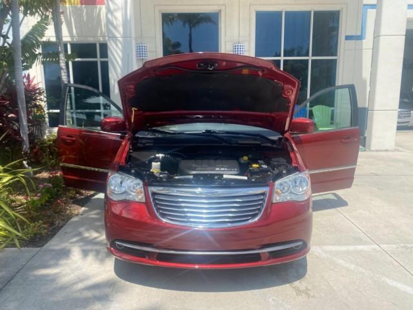2012 Deep Cherry Red Crystal Pearl /Dark Frost Beige/Medium Frost Be Chrysler Town and Country 1 OWNER LOW MILES 58.406 (2C4RC1BG4CR) with an 3.6L V6 Cylinder Engine engine, Automatic transmission, located at 4701 North Dixie Hwy, Pompano Beach, FL, 33064, (954) 422-2889, 26.240938, -80.123474 - OUR WEBPAGE FLORIDACARS1.COM HAS OVER 100 PHOTOS AND FREE CARFAX LINK 2012 CHRYSLER TOWN AND COUNTRY TOURING VIN: 2C4RC1BG4CR189972 2 C 4 R C 1 B G 4 C R 1 8 9 9 7 2 VAN 3.6L V6 F DOHC 24V GASOLINE FRONT WHEEL DRIVE Top Features Alloy Wheels Rear Air Conditioning Bluetooth Technology Rear Entertainm - Photo#16