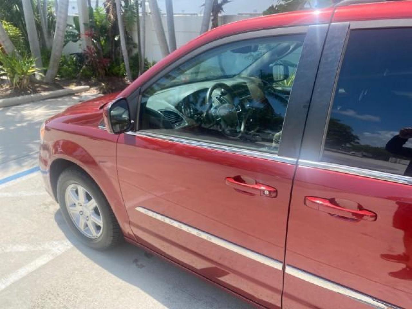 2012 Deep Cherry Red Crystal Pearl /Dark Frost Beige/Medium Frost Be Chrysler Town and Country 1 OWNER LOW MILES 58.406 (2C4RC1BG4CR) with an 3.6L V6 Cylinder Engine engine, Automatic transmission, located at 4701 North Dixie Hwy, Pompano Beach, FL, 33064, (954) 422-2889, 26.240938, -80.123474 - OUR WEBPAGE FLORIDACARS1.COM HAS OVER 100 PHOTOS AND FREE CARFAX LINK 2012 CHRYSLER TOWN AND COUNTRY TOURING VIN: 2C4RC1BG4CR189972 2 C 4 R C 1 B G 4 C R 1 8 9 9 7 2 VAN 3.6L V6 F DOHC 24V GASOLINE FRONT WHEEL DRIVE Top Features Alloy Wheels Rear Air Conditioning Bluetooth Technology Rear Entertainm - Photo#27