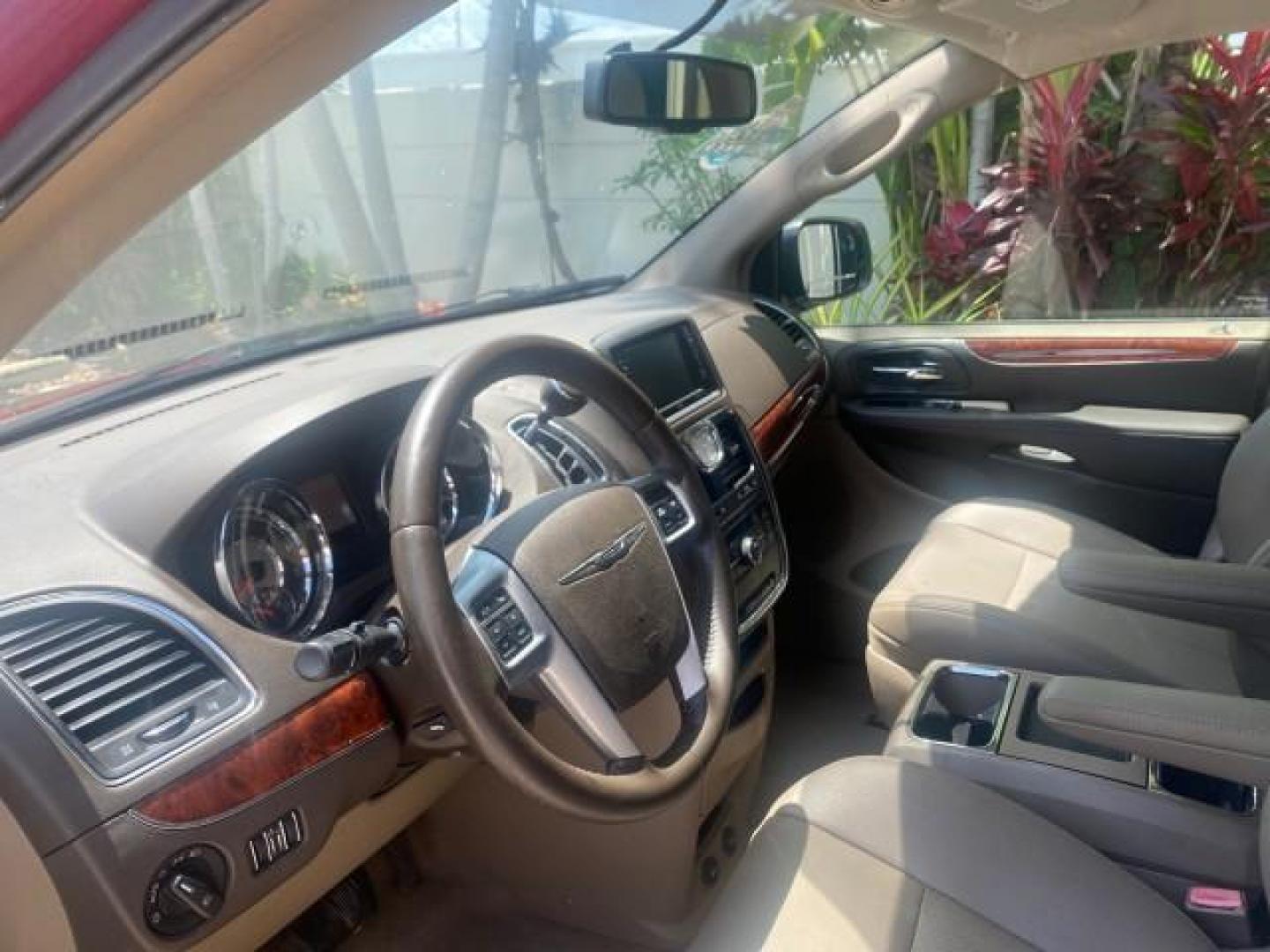 2012 Deep Cherry Red Crystal Pearl /Dark Frost Beige/Medium Frost Be Chrysler Town and Country 1 OWNER LOW MILES 58.406 (2C4RC1BG4CR) with an 3.6L V6 Cylinder Engine engine, Automatic transmission, located at 4701 North Dixie Hwy, Pompano Beach, FL, 33064, (954) 422-2889, 26.240938, -80.123474 - OUR WEBPAGE FLORIDACARS1.COM HAS OVER 100 PHOTOS AND FREE CARFAX LINK 2012 CHRYSLER TOWN AND COUNTRY TOURING VIN: 2C4RC1BG4CR189972 2 C 4 R C 1 B G 4 C R 1 8 9 9 7 2 VAN 3.6L V6 F DOHC 24V GASOLINE FRONT WHEEL DRIVE Top Features Alloy Wheels Rear Air Conditioning Bluetooth Technology Rear Entertainm - Photo#34