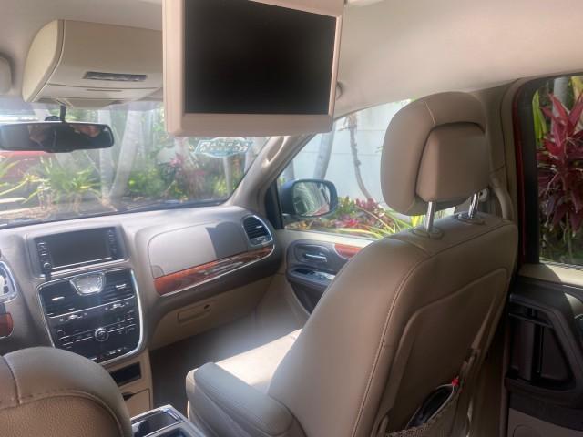 2012 Deep Cherry Red Crystal Pearl /Dark Frost Beige/Medium Frost Beige Interior Chrysler Town and Country 1 OWNER LOW MILES 58.411 (2C4RC1BG4CR) with an 3.6L V6 Cylinder Engine engine, Automatic transmission, located at 4701 North Dixie Hwy, Pompano Beach, FL, 33064, (954) 422-2889, 26.240938, -80.123474 - OUR WEBPAGE FLORIDACARS1.COM HAS OVER 100 PHOTOS AND FREE CARFAX LINK 2012 CHRYSLER TOWN AND COUNTRY TOURING VIN: 2C4RC1BG4CR189972 2 C 4 R C 1 B G 4 C R 1 8 9 9 7 2 VAN 3.6L V6 F DOHC 24V GASOLINE FRONT WHEEL DRIVE Top Features Alloy Wheels Rear Air Conditioning Bluetooth Technology Rear Entertainm - Photo#68