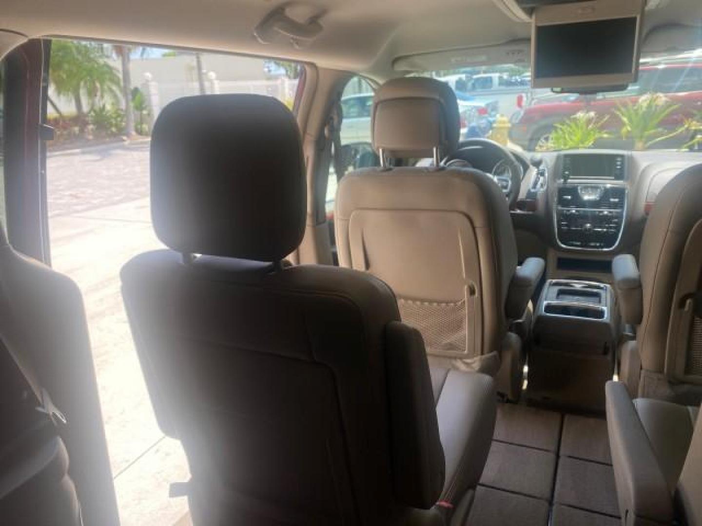2012 Deep Cherry Red Crystal Pearl /Dark Frost Beige/Medium Frost Be Chrysler Town and Country 1 OWNER LOW MILES 58.406 (2C4RC1BG4CR) with an 3.6L V6 Cylinder Engine engine, Automatic transmission, located at 4701 North Dixie Hwy, Pompano Beach, FL, 33064, (954) 422-2889, 26.240938, -80.123474 - OUR WEBPAGE FLORIDACARS1.COM HAS OVER 100 PHOTOS AND FREE CARFAX LINK 2012 CHRYSLER TOWN AND COUNTRY TOURING VIN: 2C4RC1BG4CR189972 2 C 4 R C 1 B G 4 C R 1 8 9 9 7 2 VAN 3.6L V6 F DOHC 24V GASOLINE FRONT WHEEL DRIVE Top Features Alloy Wheels Rear Air Conditioning Bluetooth Technology Rear Entertainm - Photo#71