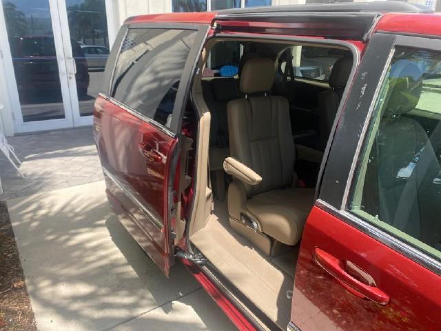 2012 Deep Cherry Red Crystal Pearl /Dark Frost Beige/Medium Frost Be Chrysler Town and Country 1 OWNER LOW MILES 58.406 (2C4RC1BG4CR) with an 3.6L V6 Cylinder Engine engine, Automatic transmission, located at 4701 North Dixie Hwy, Pompano Beach, FL, 33064, (954) 422-2889, 26.240938, -80.123474 - OUR WEBPAGE FLORIDACARS1.COM HAS OVER 100 PHOTOS AND FREE CARFAX LINK 2012 CHRYSLER TOWN AND COUNTRY TOURING VIN: 2C4RC1BG4CR189972 2 C 4 R C 1 B G 4 C R 1 8 9 9 7 2 VAN 3.6L V6 F DOHC 24V GASOLINE FRONT WHEEL DRIVE Top Features Alloy Wheels Rear Air Conditioning Bluetooth Technology Rear Entertainm - Photo#94