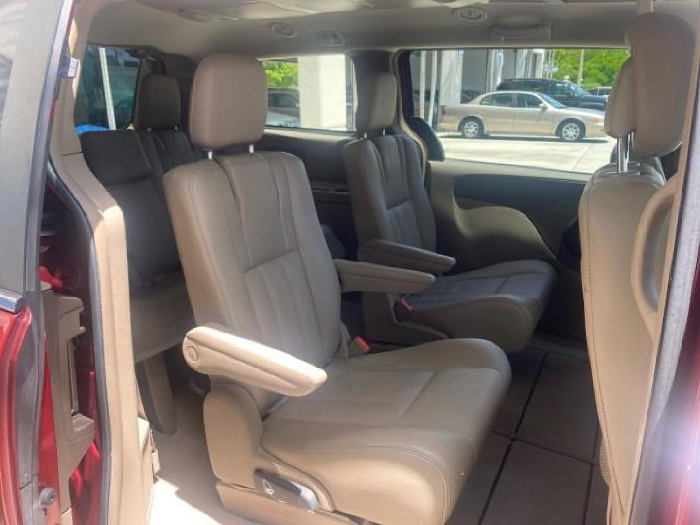 2012 Deep Cherry Red Crystal Pearl /Dark Frost Beige/Medium Frost Be Chrysler Town and Country 1 OWNER LOW MILES 58.406 (2C4RC1BG4CR) with an 3.6L V6 Cylinder Engine engine, Automatic transmission, located at 4701 North Dixie Hwy, Pompano Beach, FL, 33064, (954) 422-2889, 26.240938, -80.123474 - OUR WEBPAGE FLORIDACARS1.COM HAS OVER 100 PHOTOS AND FREE CARFAX LINK 2012 CHRYSLER TOWN AND COUNTRY TOURING VIN: 2C4RC1BG4CR189972 2 C 4 R C 1 B G 4 C R 1 8 9 9 7 2 VAN 3.6L V6 F DOHC 24V GASOLINE FRONT WHEEL DRIVE Top Features Alloy Wheels Rear Air Conditioning Bluetooth Technology Rear Entertainm - Photo#95