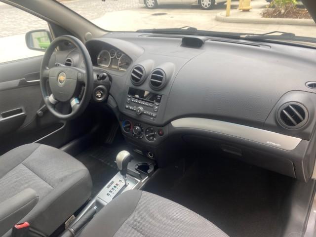 2011 Medium Gray /Charcoal Chevrolet Aveo LS LOW MILES 18,766 (KL1TD5DE5BB) with an Ecotec 1.6L DOHC 16-Valve 4-Cyl MFI Engine engine, Automatic transmission, located at 4701 North Dixie Hwy, Pompano Beach, FL, 33064, (954) 422-2889, 26.240938, -80.123474 - OUR WEBPAGE FLORIDACARS1.COM HAS OVER 100 PHOTOS AND FREE CARFAX LINK 2011 CHEVROLET AVEO LT VIN: KL1TD5DE5BB141987 K L 1 T D 5 D E 5 B B 1 4 1 9 8 7 SEDAN 4 DR 1.6L I4 F DOHC 16V GASOLINE 35 MPG FRONT WHEEL DRIVE Top Features Cloth Seats Basic Features AM/FM Stereo Automatic Transmission Cruise Con - Photo#91