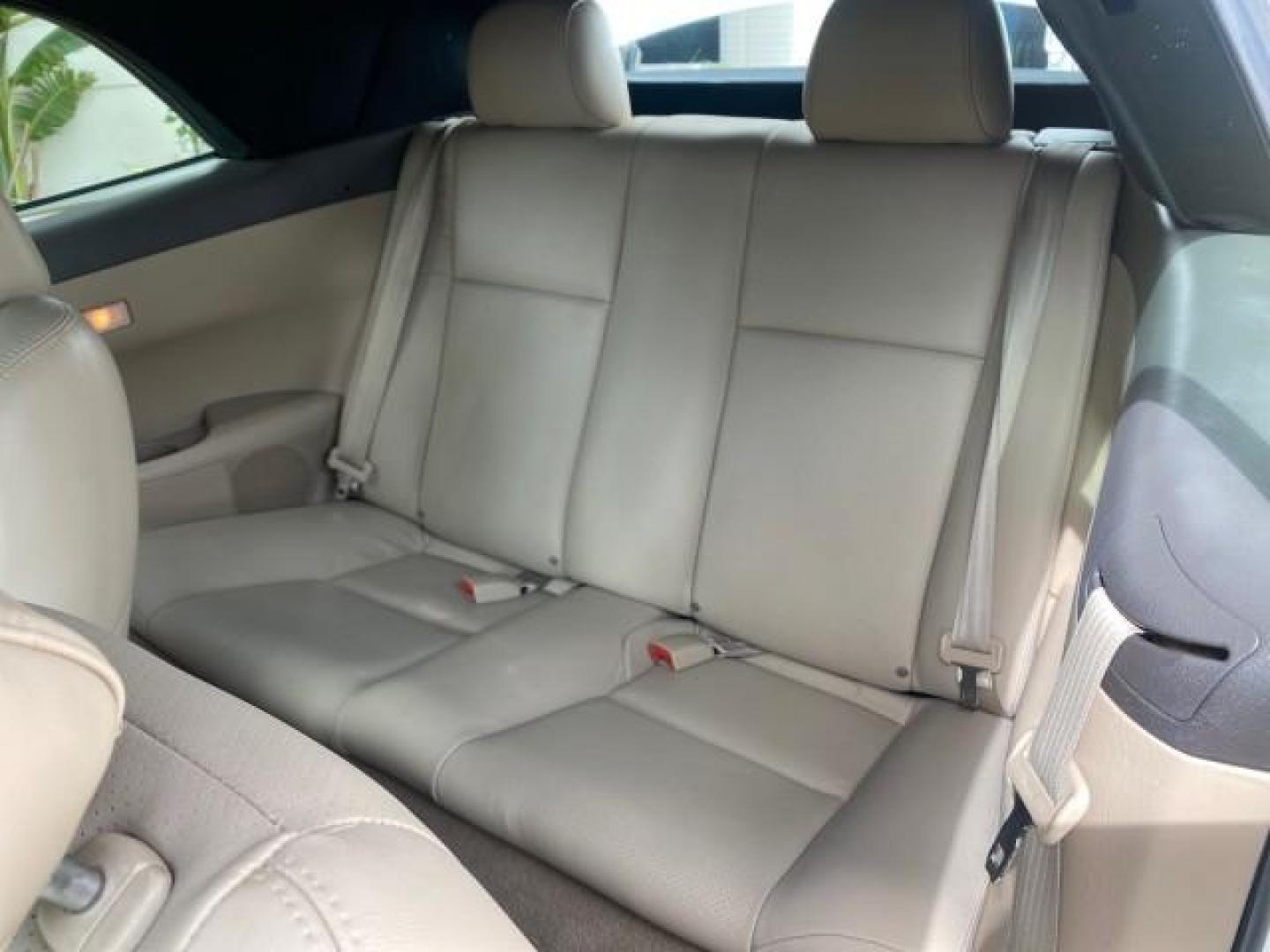 2006 Arctic Frost Pearl /Ivory Toyota Camry Solara SLE V6 1 OWNER LOW MILES 49,530 (4T1FA38P76U) with an 3.3L DOHC SMPI 24-Valve V6 Engine engine, Automatic transmission, located at 4701 North Dixie Hwy, Pompano Beach, FL, 33064, (954) 422-2889, 26.240938, -80.123474 - OUR WEBPAGE FLORIDACARS1.COM HAS OVER 100 PHOTOS AND FREE CARFAX LINK 2006 TOYOTA CAMRY SOLARA SE V6 VIN: 4T1FA38P76U095373 4 T 1 F A 3 8 P 7 6 U 0 9 5 3 7 3 CONVERTIBLE 3.3L V6 F DOHC 24V 29 MPG GASOLINE FRONT WHEEL DRIVE Top Features Alloy Wheels Leather Seats Front Seat Heaters Satellite Radio Re - Photo#14