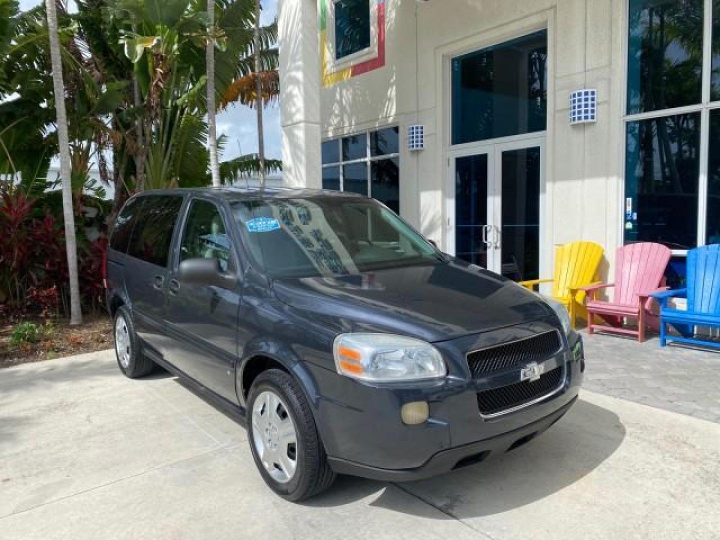 2008 Silverstone Metallic /Medium Gray Chevrolet Uplander 7 PAS LS LOW MILES 61,149 (1GNDU23W88D) with an 3.9L V6 SFI Flex-Fuel Engine engine, Automatic transmission, located at 4701 North Dixie Hwy, Pompano Beach, FL, 33064, (954) 422-2889, 26.240938, -80.123474 - OUR WEBPAGE FLORIDACARS1.COM HAS OVER 100 PHOTOS AND FREE CARFAX LINK 2008 CHEVROLET UPLANDER LS VIN: 1GNDU23W88D209144 1 G N D U 2 3 W 8 8 D 2 0 9 1 4 4 VAN 3.9L V6 F FLEX FUEL FRONT WHEEL DRIVE Top Features Cloth Seats Satellite Radio Ready Quad Seats Third Row Seat Rear Air Conditioning Basic Fea - Photo#1