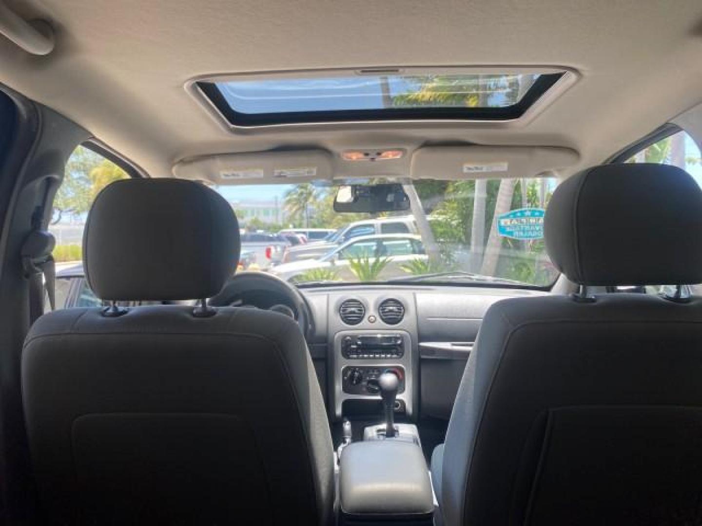 2006 Patriot Blue Pearl /Med Slate Gray Jeep Liberty 4WD Limited LOW MILES 75,404 (1J4GL58K16W) with an 3.7L V6 Engine engine, Automatic transmission, located at 4701 North Dixie Hwy, Pompano Beach, FL, 33064, (954) 422-2889, 26.240938, -80.123474 - OUR WEBPAGE FLORIDACARS1.COM HAS OVER 100 PHOTOS AND FREE CARFAX LINK 2006 JEEP LIBERTY LIMITED VIN: 1J4GL58K16W148375 1 J 4 G L 5 8 K 1 6 W 1 4 8 3 7 5 4 DOOR WAGON/SPORT UTILITY 3.7L V6 F GASOLINE REAR WHEEL DRIVE W/ 4X4 Top Features 4WD/AWD Sunroof(s) Alloy Wheels Tow Hitch Cloth Seats Basic Feat - Photo#93