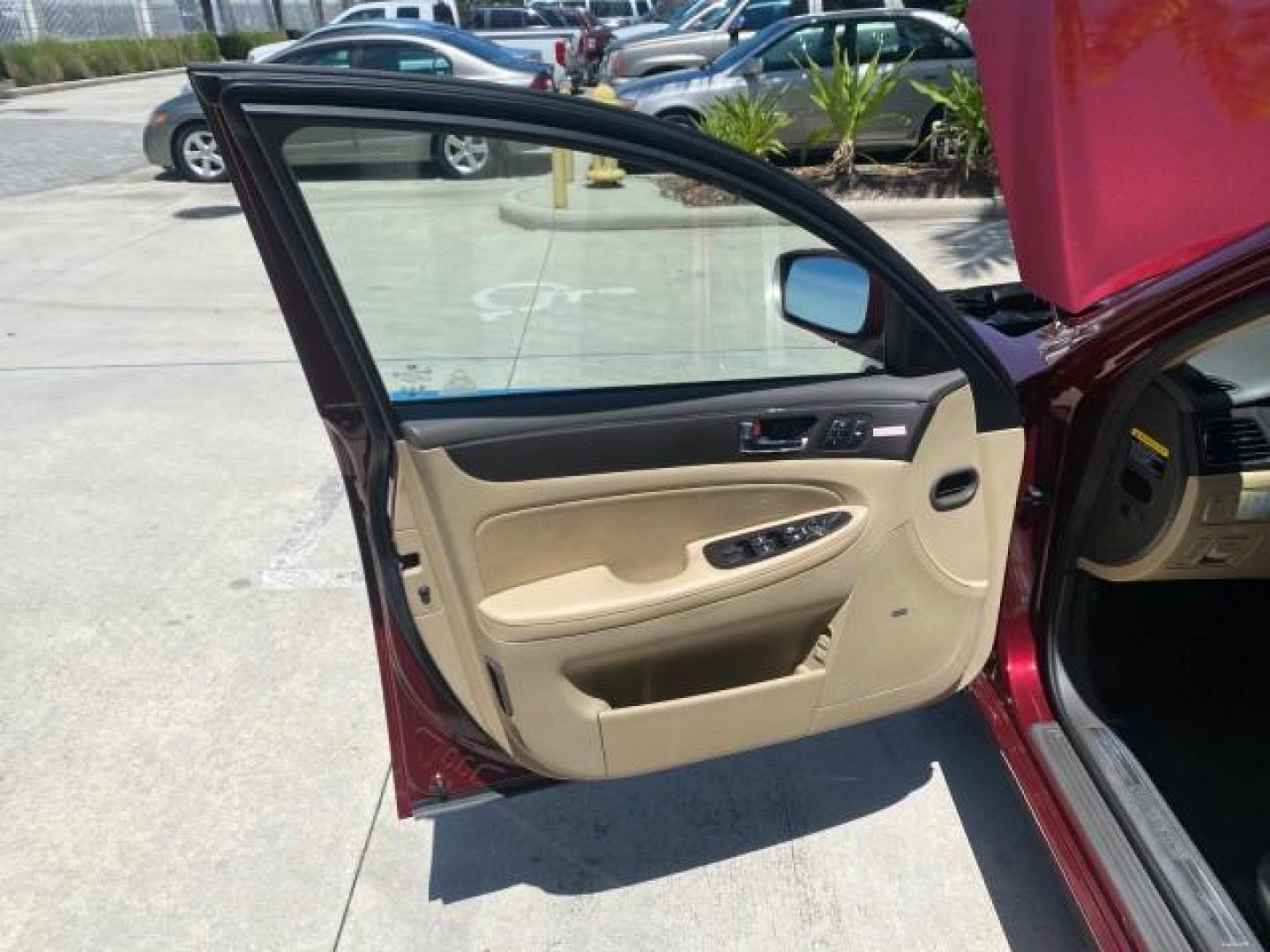 2010 Cabernet Red Pearl /Cashmere Hyundai Genesis 1 OWNER LOW MILES 38,780 (KMHGC4DE5AU) with an 3.8L DOHC V6 Engine engine, Automatic transmission, located at 4701 North Dixie Hwy, Pompano Beach, FL, 33064, (954) 422-2889, 26.240938, -80.123474 - OUR WEBPAGE FLORIDACARS1.COM HAS OVER 100 PHOTOS AND FREE CARFAX LINK 2010 HYUNDAI GENESIS 3.8L V6 $ 41,050 NEW VIN: KMHGC4DE5AU073633 K M H G C 4 D E 5 A U 0 7 3 6 3 3 SEDAN 4 DR 3.8L V6 F DOHC 24V GASOLINE REAR WHEEL DRIVE Top Features A/C Seat(s) Navigation System Alloy Wheels Parking Sensors Aut - Photo#9