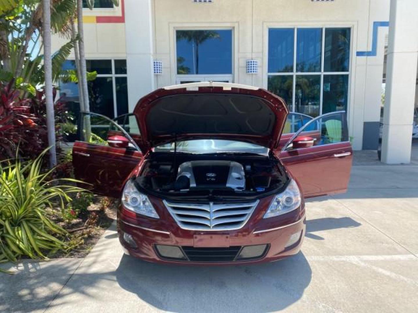 2010 Cabernet Red Pearl /Cashmere Hyundai Genesis 1 OWNER LOW MILES 38,780 (KMHGC4DE5AU) with an 3.8L DOHC V6 Engine engine, Automatic transmission, located at 4701 North Dixie Hwy, Pompano Beach, FL, 33064, (954) 422-2889, 26.240938, -80.123474 - OUR WEBPAGE FLORIDACARS1.COM HAS OVER 100 PHOTOS AND FREE CARFAX LINK 2010 HYUNDAI GENESIS 3.8L V6 $ 41,050 NEW VIN: KMHGC4DE5AU073633 K M H G C 4 D E 5 A U 0 7 3 6 3 3 SEDAN 4 DR 3.8L V6 F DOHC 24V GASOLINE REAR WHEEL DRIVE Top Features A/C Seat(s) Navigation System Alloy Wheels Parking Sensors Aut - Photo#16
