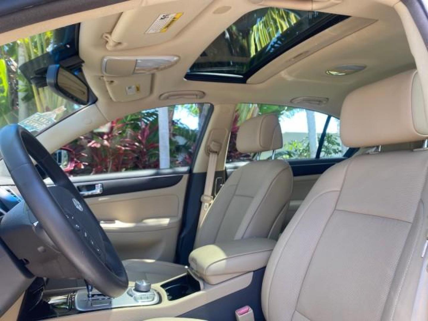 2010 Cabernet Red Pearl /Cashmere Hyundai Genesis 1 OWNER LOW MILES 38,780 (KMHGC4DE5AU) with an 3.8L DOHC V6 Engine engine, Automatic transmission, located at 4701 North Dixie Hwy, Pompano Beach, FL, 33064, (954) 422-2889, 26.240938, -80.123474 - OUR WEBPAGE FLORIDACARS1.COM HAS OVER 100 PHOTOS AND FREE CARFAX LINK 2010 HYUNDAI GENESIS 3.8L V6 $ 41,050 NEW VIN: KMHGC4DE5AU073633 K M H G C 4 D E 5 A U 0 7 3 6 3 3 SEDAN 4 DR 3.8L V6 F DOHC 24V GASOLINE REAR WHEEL DRIVE Top Features A/C Seat(s) Navigation System Alloy Wheels Parking Sensors Aut - Photo#33