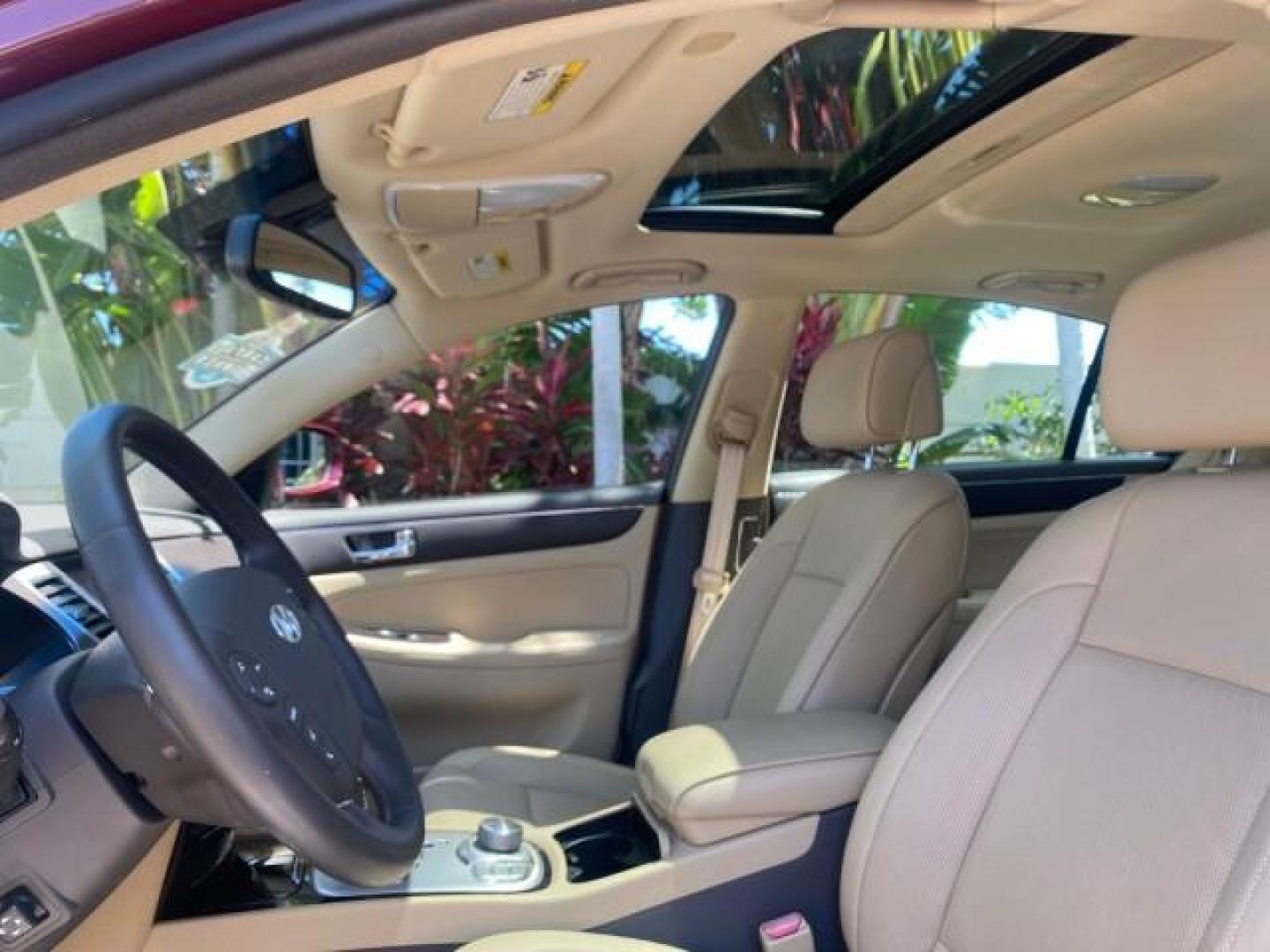 2010 Cabernet Red Pearl /Cashmere Hyundai Genesis 1 OWNER LOW MILES 38,780 (KMHGC4DE5AU) with an 3.8L DOHC V6 Engine engine, Automatic transmission, located at 4701 North Dixie Hwy, Pompano Beach, FL, 33064, (954) 422-2889, 26.240938, -80.123474 - OUR WEBPAGE FLORIDACARS1.COM HAS OVER 100 PHOTOS AND FREE CARFAX LINK 2010 HYUNDAI GENESIS 3.8L V6 $ 41,050 NEW VIN: KMHGC4DE5AU073633 K M H G C 4 D E 5 A U 0 7 3 6 3 3 SEDAN 4 DR 3.8L V6 F DOHC 24V GASOLINE REAR WHEEL DRIVE Top Features A/C Seat(s) Navigation System Alloy Wheels Parking Sensors Aut - Photo#34