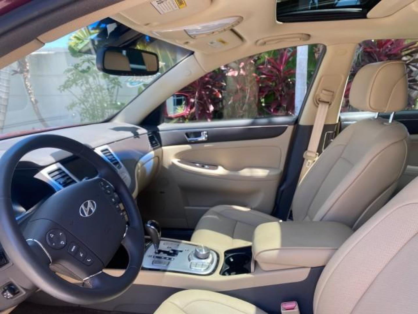 2010 Cabernet Red Pearl /Cashmere Hyundai Genesis 1 OWNER LOW MILES 38,780 (KMHGC4DE5AU) with an 3.8L DOHC V6 Engine engine, Automatic transmission, located at 4701 North Dixie Hwy, Pompano Beach, FL, 33064, (954) 422-2889, 26.240938, -80.123474 - OUR WEBPAGE FLORIDACARS1.COM HAS OVER 100 PHOTOS AND FREE CARFAX LINK 2010 HYUNDAI GENESIS 3.8L V6 $ 41,050 NEW VIN: KMHGC4DE5AU073633 K M H G C 4 D E 5 A U 0 7 3 6 3 3 SEDAN 4 DR 3.8L V6 F DOHC 24V GASOLINE REAR WHEEL DRIVE Top Features A/C Seat(s) Navigation System Alloy Wheels Parking Sensors Aut - Photo#35