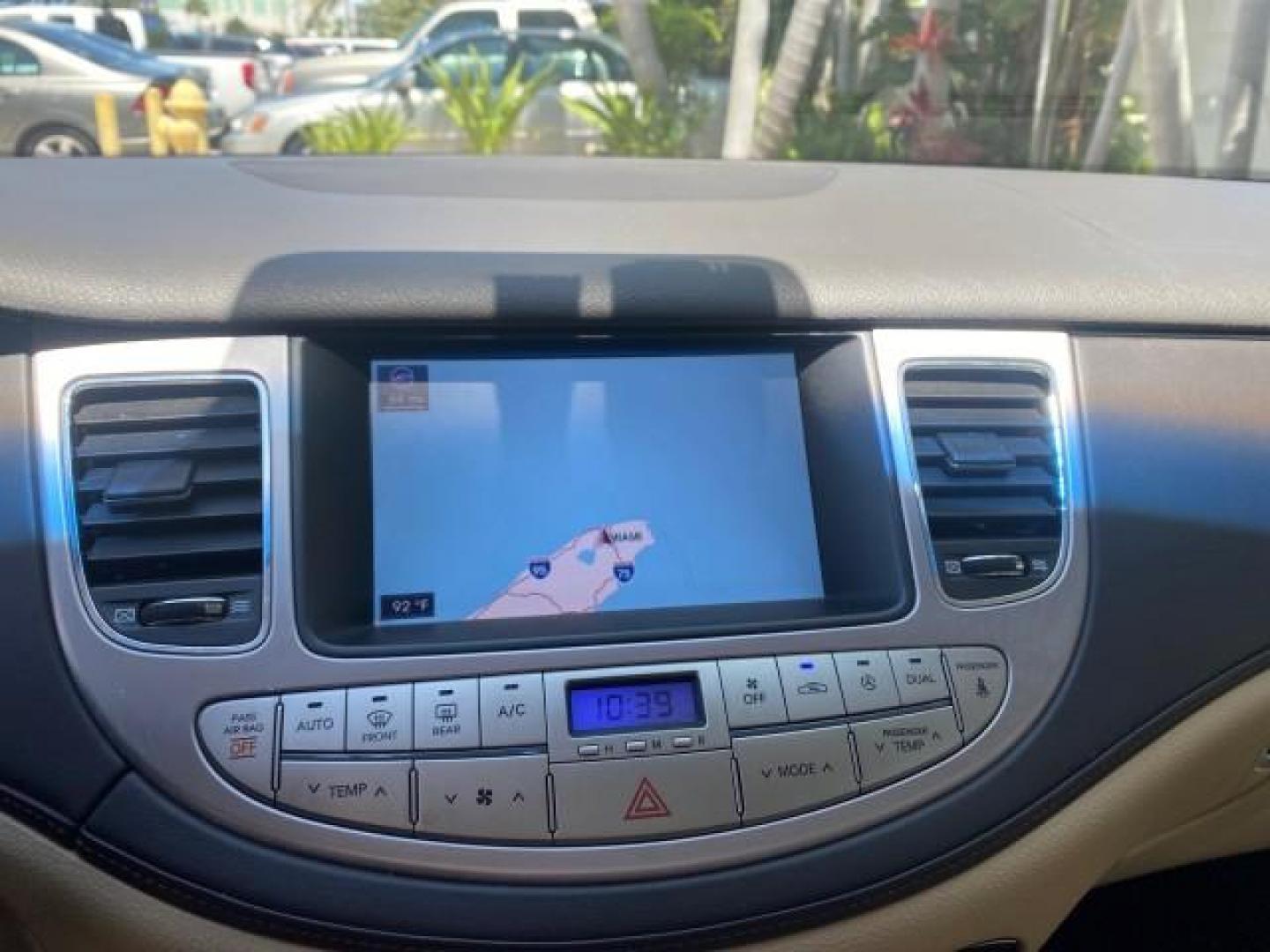 2010 Cabernet Red Pearl /Cashmere Hyundai Genesis 1 OWNER LOW MILES 38,780 (KMHGC4DE5AU) with an 3.8L DOHC V6 Engine engine, Automatic transmission, located at 4701 North Dixie Hwy, Pompano Beach, FL, 33064, (954) 422-2889, 26.240938, -80.123474 - OUR WEBPAGE FLORIDACARS1.COM HAS OVER 100 PHOTOS AND FREE CARFAX LINK 2010 HYUNDAI GENESIS 3.8L V6 $ 41,050 NEW VIN: KMHGC4DE5AU073633 K M H G C 4 D E 5 A U 0 7 3 6 3 3 SEDAN 4 DR 3.8L V6 F DOHC 24V GASOLINE REAR WHEEL DRIVE Top Features A/C Seat(s) Navigation System Alloy Wheels Parking Sensors Aut - Photo#47