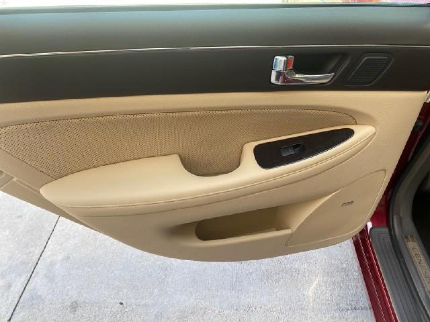 2010 Cabernet Red Pearl /Cashmere Hyundai Genesis 1 OWNER LOW MILES 38,780 (KMHGC4DE5AU) with an 3.8L DOHC V6 Engine engine, Automatic transmission, located at 4701 North Dixie Hwy, Pompano Beach, FL, 33064, (954) 422-2889, 26.240938, -80.123474 - OUR WEBPAGE FLORIDACARS1.COM HAS OVER 100 PHOTOS AND FREE CARFAX LINK 2010 HYUNDAI GENESIS 3.8L V6 $ 41,050 NEW VIN: KMHGC4DE5AU073633 K M H G C 4 D E 5 A U 0 7 3 6 3 3 SEDAN 4 DR 3.8L V6 F DOHC 24V GASOLINE REAR WHEEL DRIVE Top Features A/C Seat(s) Navigation System Alloy Wheels Parking Sensors Aut - Photo#68