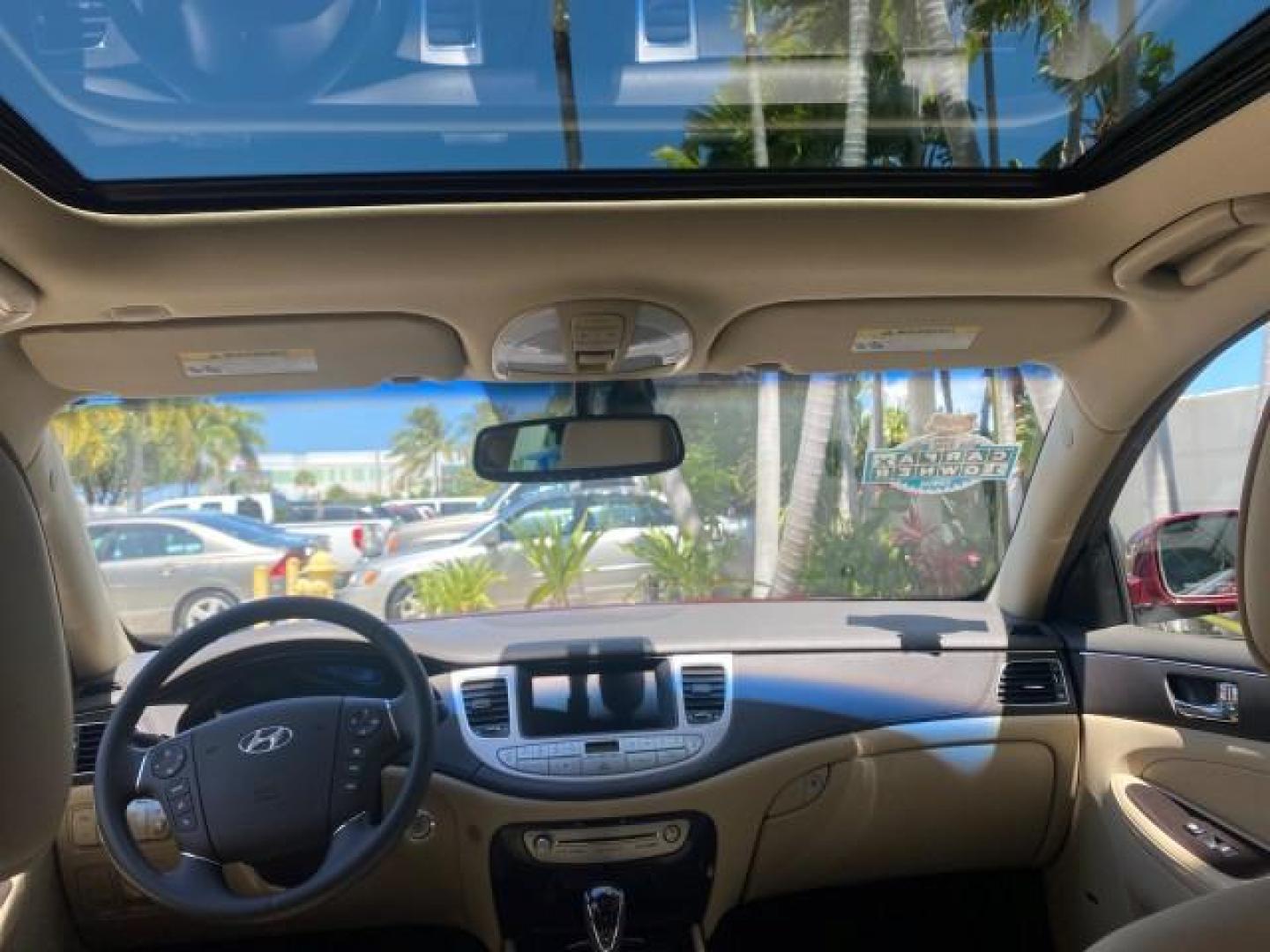 2010 Cabernet Red Pearl /Cashmere Hyundai Genesis 1 OWNER LOW MILES 38,780 (KMHGC4DE5AU) with an 3.8L DOHC V6 Engine engine, Automatic transmission, located at 4701 North Dixie Hwy, Pompano Beach, FL, 33064, (954) 422-2889, 26.240938, -80.123474 - OUR WEBPAGE FLORIDACARS1.COM HAS OVER 100 PHOTOS AND FREE CARFAX LINK 2010 HYUNDAI GENESIS 3.8L V6 $ 41,050 NEW VIN: KMHGC4DE5AU073633 K M H G C 4 D E 5 A U 0 7 3 6 3 3 SEDAN 4 DR 3.8L V6 F DOHC 24V GASOLINE REAR WHEEL DRIVE Top Features A/C Seat(s) Navigation System Alloy Wheels Parking Sensors Aut - Photo#75
