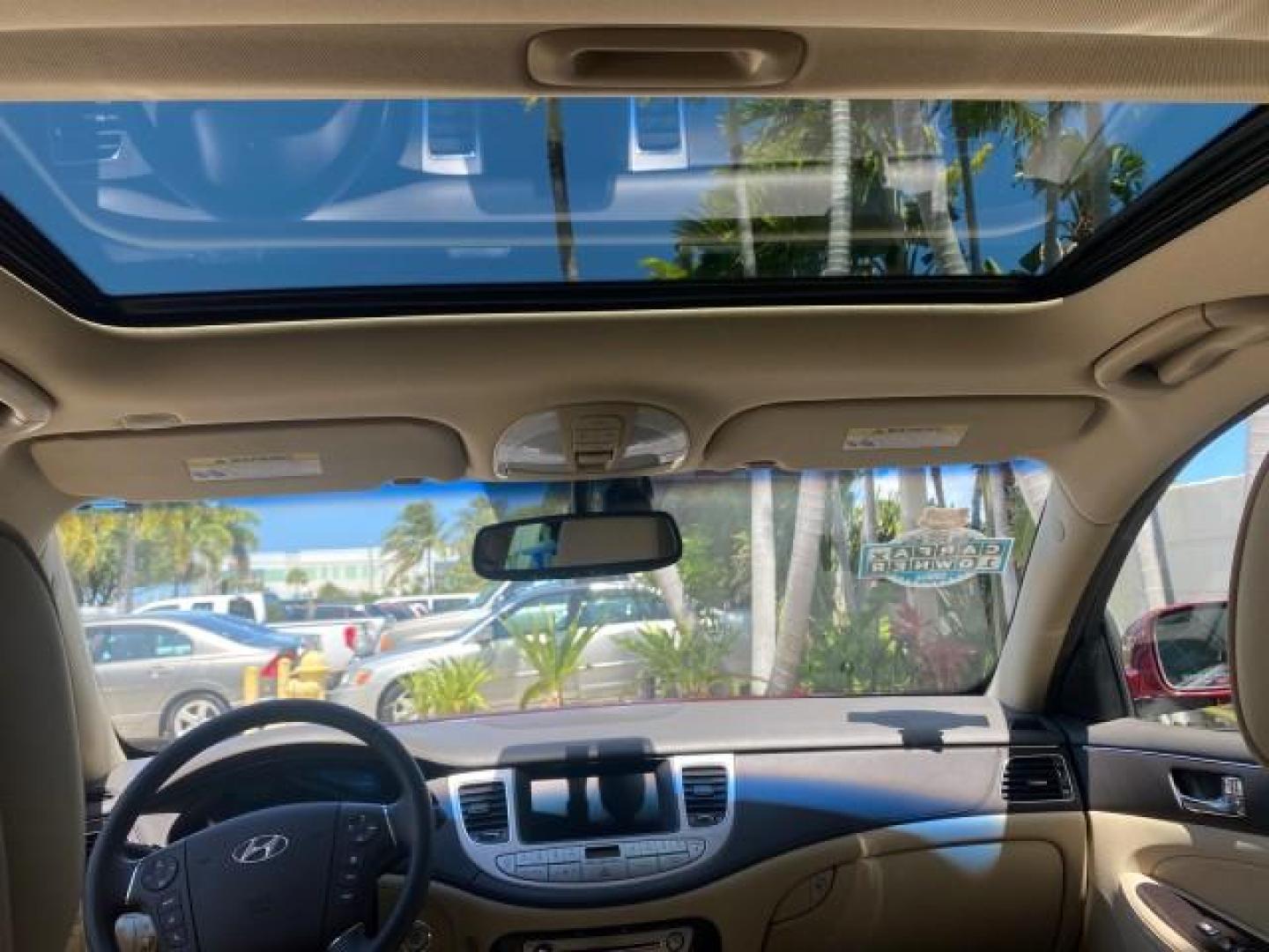 2010 Cabernet Red Pearl /Cashmere Hyundai Genesis 1 OWNER LOW MILES 38,780 (KMHGC4DE5AU) with an 3.8L DOHC V6 Engine engine, Automatic transmission, located at 4701 North Dixie Hwy, Pompano Beach, FL, 33064, (954) 422-2889, 26.240938, -80.123474 - OUR WEBPAGE FLORIDACARS1.COM HAS OVER 100 PHOTOS AND FREE CARFAX LINK 2010 HYUNDAI GENESIS 3.8L V6 $ 41,050 NEW VIN: KMHGC4DE5AU073633 K M H G C 4 D E 5 A U 0 7 3 6 3 3 SEDAN 4 DR 3.8L V6 F DOHC 24V GASOLINE REAR WHEEL DRIVE Top Features A/C Seat(s) Navigation System Alloy Wheels Parking Sensors Aut - Photo#76