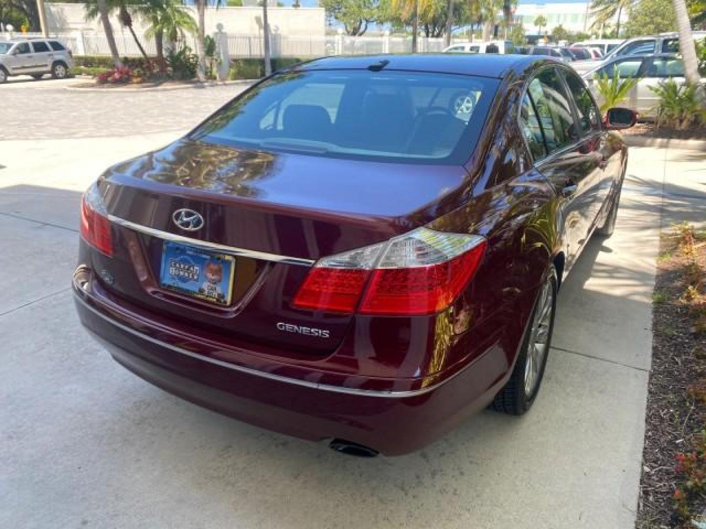 2010 Cabernet Red Pearl /Cashmere Hyundai Genesis 1 OWNER LOW MILES 38,780 (KMHGC4DE5AU) with an 3.8L DOHC V6 Engine engine, Automatic transmission, located at 4701 North Dixie Hwy, Pompano Beach, FL, 33064, (954) 422-2889, 26.240938, -80.123474 - OUR WEBPAGE FLORIDACARS1.COM HAS OVER 100 PHOTOS AND FREE CARFAX LINK 2010 HYUNDAI GENESIS 3.8L V6 $ 41,050 NEW VIN: KMHGC4DE5AU073633 K M H G C 4 D E 5 A U 0 7 3 6 3 3 SEDAN 4 DR 3.8L V6 F DOHC 24V GASOLINE REAR WHEEL DRIVE Top Features A/C Seat(s) Navigation System Alloy Wheels Parking Sensors Aut - Photo#84