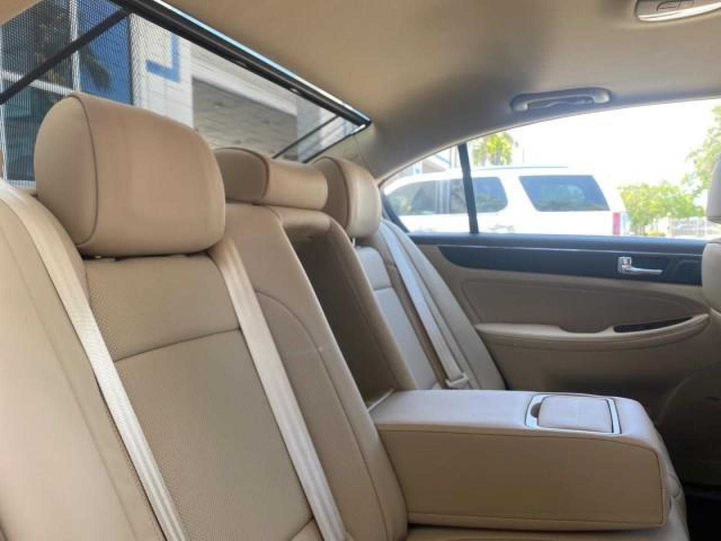 2010 Cabernet Red Pearl /Cashmere Hyundai Genesis 1 OWNER LOW MILES 38,780 (KMHGC4DE5AU) with an 3.8L DOHC V6 Engine engine, Automatic transmission, located at 4701 North Dixie Hwy, Pompano Beach, FL, 33064, (954) 422-2889, 26.240938, -80.123474 - OUR WEBPAGE FLORIDACARS1.COM HAS OVER 100 PHOTOS AND FREE CARFAX LINK 2010 HYUNDAI GENESIS 3.8L V6 $ 41,050 NEW VIN: KMHGC4DE5AU073633 K M H G C 4 D E 5 A U 0 7 3 6 3 3 SEDAN 4 DR 3.8L V6 F DOHC 24V GASOLINE REAR WHEEL DRIVE Top Features A/C Seat(s) Navigation System Alloy Wheels Parking Sensors Aut - Photo#96