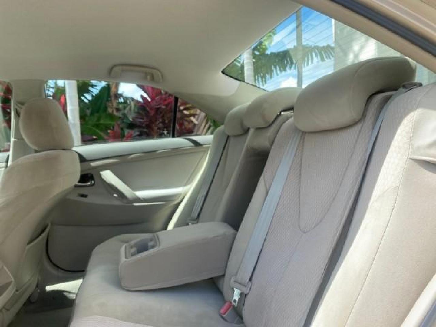 2010 Sandy Beach Metallic /Bisque Toyota Camry LE 1 OWNER LOW MILES 27,079 (4T1BF3EK1AU) with an 2.5L 4-Cyl Engine engine, Automatic transmission, located at 4701 North Dixie Hwy, Pompano Beach, FL, 33064, (954) 422-2889, 26.240938, -80.123474 - OUR WEBPAGE FLORIDACARS1.COM HAS OVER 100 PHOTOS AND FREE CARFAX LINK 2010 TOYOTA CAMRY LE WE WILL ADD NEW TIRES! VIN: 4T1BF3EK1AU533077 4 T 1 B F 3 E K 1 A U 5 3 3 0 7 7 SEDAN 4 DR 2.5L I4 F DOHC 16V 32 MPG GASOLINE FRONT WHEEL DRIVE Top Features Cloth Seats Basic Features ABS Brakes Auxiliary Audi - Photo#59