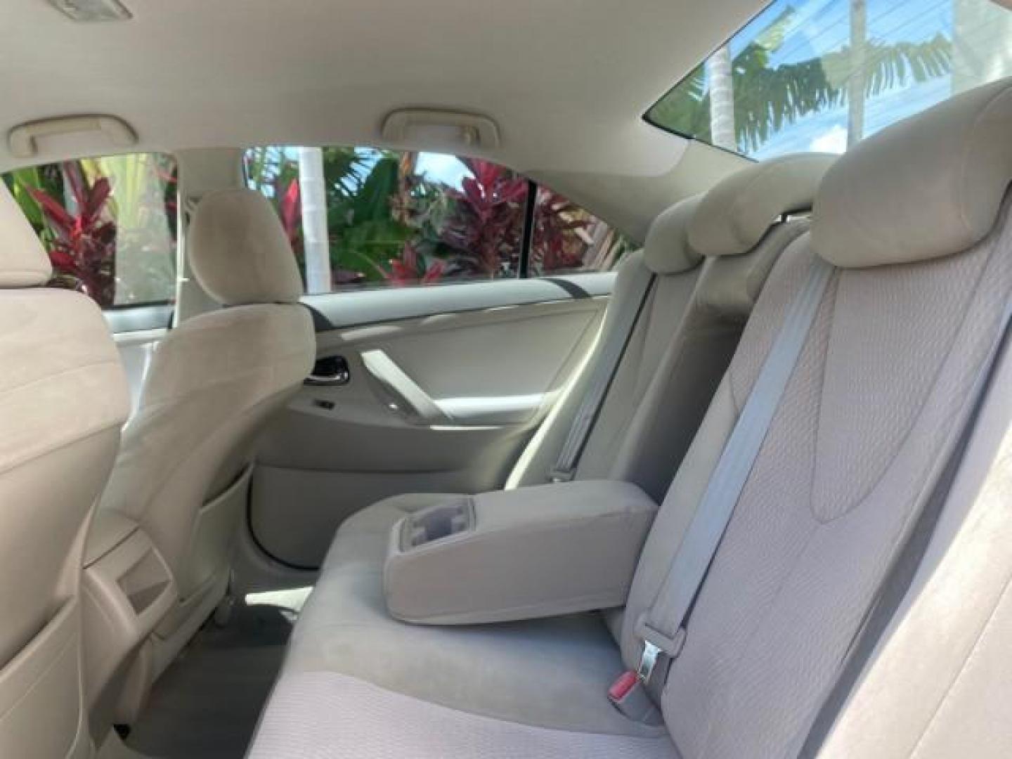 2010 Sandy Beach Metallic /Bisque Toyota Camry LE 1 OWNER LOW MILES 27,079 (4T1BF3EK1AU) with an 2.5L 4-Cyl Engine engine, Automatic transmission, located at 4701 North Dixie Hwy, Pompano Beach, FL, 33064, (954) 422-2889, 26.240938, -80.123474 - OUR WEBPAGE FLORIDACARS1.COM HAS OVER 100 PHOTOS AND FREE CARFAX LINK 2010 TOYOTA CAMRY LE WE WILL ADD NEW TIRES! VIN: 4T1BF3EK1AU533077 4 T 1 B F 3 E K 1 A U 5 3 3 0 7 7 SEDAN 4 DR 2.5L I4 F DOHC 16V 32 MPG GASOLINE FRONT WHEEL DRIVE Top Features Cloth Seats Basic Features ABS Brakes Auxiliary Audi - Photo#60