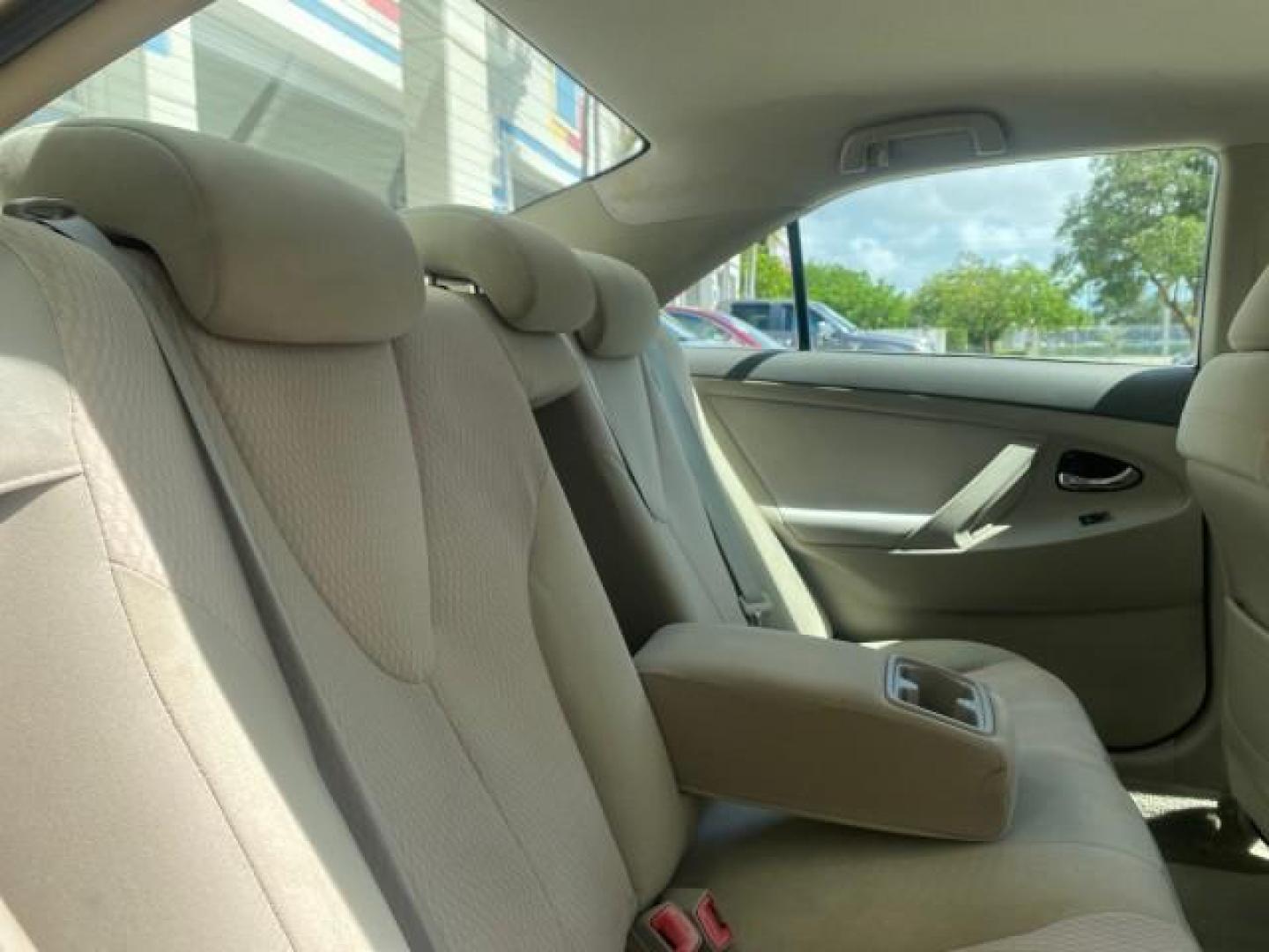 2010 Sandy Beach Metallic /Bisque Toyota Camry LE 1 OWNER LOW MILES 27,079 (4T1BF3EK1AU) with an 2.5L 4-Cyl Engine engine, Automatic transmission, located at 4701 North Dixie Hwy, Pompano Beach, FL, 33064, (954) 422-2889, 26.240938, -80.123474 - OUR WEBPAGE FLORIDACARS1.COM HAS OVER 100 PHOTOS AND FREE CARFAX LINK 2010 TOYOTA CAMRY LE WE WILL ADD NEW TIRES! VIN: 4T1BF3EK1AU533077 4 T 1 B F 3 E K 1 A U 5 3 3 0 7 7 SEDAN 4 DR 2.5L I4 F DOHC 16V 32 MPG GASOLINE FRONT WHEEL DRIVE Top Features Cloth Seats Basic Features ABS Brakes Auxiliary Audi - Photo#83