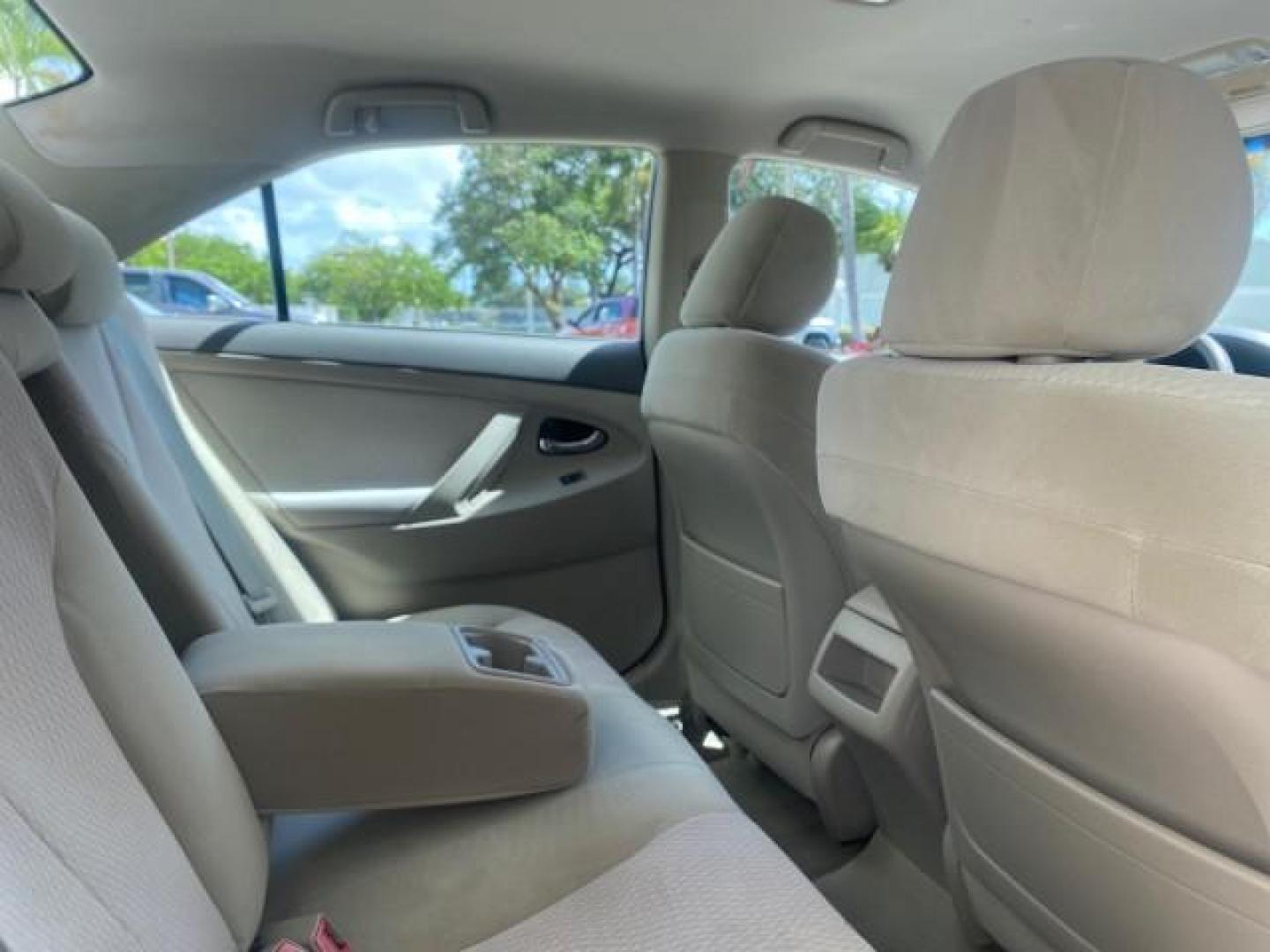 2010 Sandy Beach Metallic /Bisque Toyota Camry LE 1 OWNER LOW MILES 27,079 (4T1BF3EK1AU) with an 2.5L 4-Cyl Engine engine, Automatic transmission, located at 4701 North Dixie Hwy, Pompano Beach, FL, 33064, (954) 422-2889, 26.240938, -80.123474 - OUR WEBPAGE FLORIDACARS1.COM HAS OVER 100 PHOTOS AND FREE CARFAX LINK 2010 TOYOTA CAMRY LE WE WILL ADD NEW TIRES! VIN: 4T1BF3EK1AU533077 4 T 1 B F 3 E K 1 A U 5 3 3 0 7 7 SEDAN 4 DR 2.5L I4 F DOHC 16V 32 MPG GASOLINE FRONT WHEEL DRIVE Top Features Cloth Seats Basic Features ABS Brakes Auxiliary Audi - Photo#86