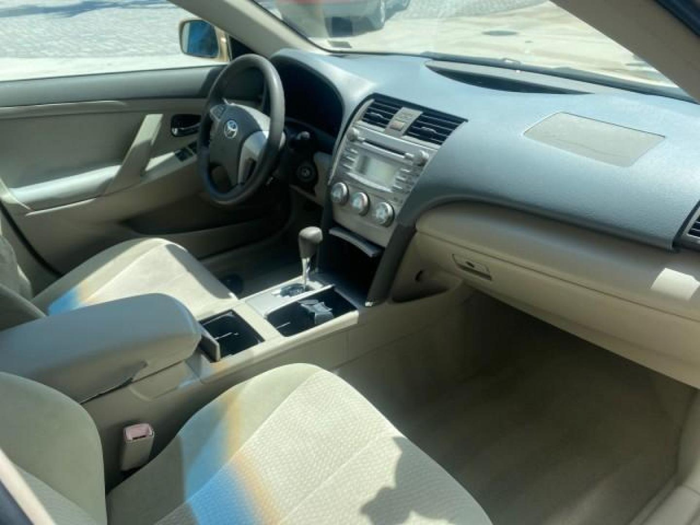 2010 Sandy Beach Metallic /Bisque Toyota Camry LE 1 OWNER LOW MILES 27,079 (4T1BF3EK1AU) with an 2.5L 4-Cyl Engine engine, Automatic transmission, located at 4701 North Dixie Hwy, Pompano Beach, FL, 33064, (954) 422-2889, 26.240938, -80.123474 - OUR WEBPAGE FLORIDACARS1.COM HAS OVER 100 PHOTOS AND FREE CARFAX LINK 2010 TOYOTA CAMRY LE WE WILL ADD NEW TIRES! VIN: 4T1BF3EK1AU533077 4 T 1 B F 3 E K 1 A U 5 3 3 0 7 7 SEDAN 4 DR 2.5L I4 F DOHC 16V 32 MPG GASOLINE FRONT WHEEL DRIVE Top Features Cloth Seats Basic Features ABS Brakes Auxiliary Audi - Photo#97
