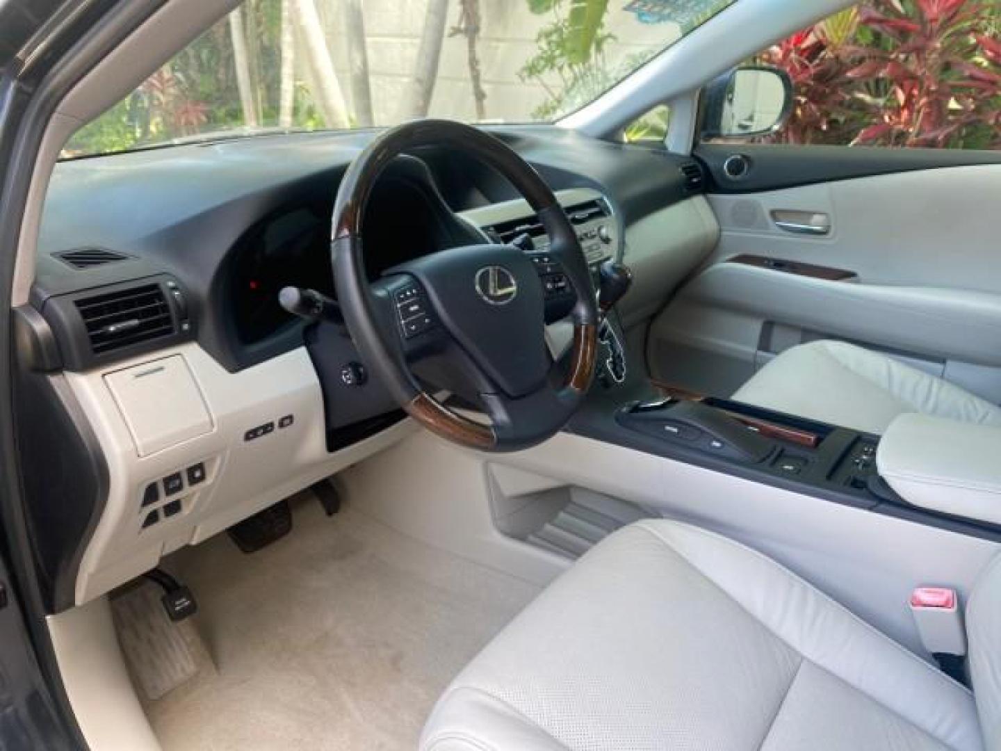 2010 Smoky Granite Mica /Light Gray Lexus RX 350 1 OWNER FL LOW MILES 86,864 (2T2ZK1BA2AC) with an 3.5L DOHC SFI 24-Valve V6 Engine engine, Automatic transmission, located at 4701 North Dixie Hwy, Pompano Beach, FL, 33064, (954) 422-2889, 26.240938, -80.123474 - OUR WEBPAGE FLORIDACARS1.COM HAS OVER 100 PHOTOS AND FREE CARFAX LINK 2010 LEXUS RX 350 VIN: 2T2ZK1BA2AC032402 2 T 2 Z K 1 B A 2 A C 0 3 2 4 0 2 4 DOOR WAGON/SPORT UTILITY 3.5L V6 F DOHC 24V GASOLINE Top Features Alloy Wheels Parking Sensors Bluetooth Technology Power Hatch/Deck Lid Front Seat Heate - Photo#37