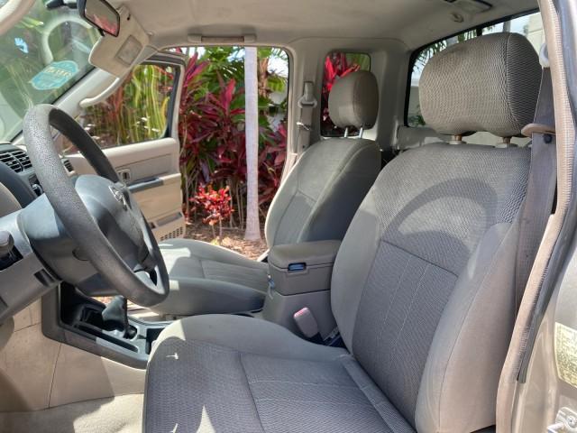 2004 Radiant Silver Metallic /Gray Nissan Frontier 2WD XE LOW MILES 70,694 (1N6DD26T74C) with an 2.4L DOHC SMPI 16-Valve 4-Cyl Engine engine, Manual transmission, located at 4701 North Dixie Hwy, Pompano Beach, FL, 33064, (954) 422-2889, 26.240938, -80.123474 - OUR WEBPAGE FLORIDACARS1.COM HAS OVER 100 PHOTOS AND FREE CARFAX LINK 2004 NISSAN FRONTIER VIN: 1N6DD26T74C451236 CLUB CAB PICKUP 2.4L I4 F DOHC 16V GASOLINE REAR WHEEL DRIVE Top Features Bed Liner Cloth Seats Basic Features ABS Brakes AM/FM Stereo Air Conditioning CD Audio Manual Transmission Power - Photo#10
