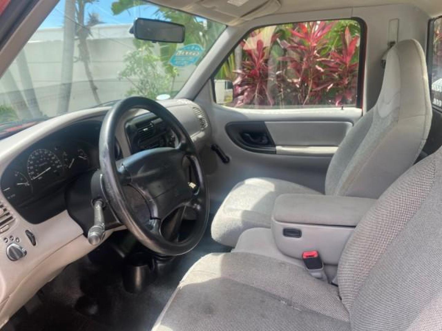 2000 Bright Red /Medium Graphite Ford Ranger XL LOW MILES 68,660 5 SPD (1FTYR10C5YT) with an 2.5L SOHC SEFI 4-Cyl Engine engine, Manual transmission, located at 4701 North Dixie Hwy, Pompano Beach, FL, 33064, (954) 422-2889, 26.240938, -80.123474 - OUR WEBPAGE FLORIDACARS1.COM HAS OVER 100 PHOTOS AND FREE CARFAX LINK 2000 FORD RANGER XL VIN: 1FTYR10C5YTB43464 1 F T Y R 1 0 C 5 Y T B 4 3 4 6 4 PICKUP 2.5L I4 F SOHC 8V GASOLINE REAR WHEEL DRIVE Top Features Bed Liner Cloth Seats Tow Hitch Vinyl Seats Basic Features ABS Brakes AM/FM Stereo CD Aud - Photo#37