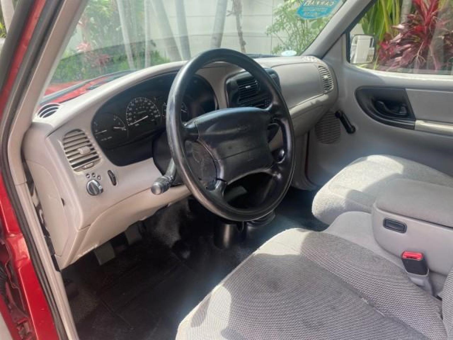 2000 Bright Red /Medium Graphite Ford Ranger XL LOW MILES 68,660 5 SPD (1FTYR10C5YT) with an 2.5L SOHC SEFI 4-Cyl Engine engine, Manual transmission, located at 4701 North Dixie Hwy, Pompano Beach, FL, 33064, (954) 422-2889, 26.240938, -80.123474 - OUR WEBPAGE FLORIDACARS1.COM HAS OVER 100 PHOTOS AND FREE CARFAX LINK 2000 FORD RANGER XL VIN: 1FTYR10C5YTB43464 1 F T Y R 1 0 C 5 Y T B 4 3 4 6 4 PICKUP 2.5L I4 F SOHC 8V GASOLINE REAR WHEEL DRIVE Top Features Bed Liner Cloth Seats Tow Hitch Vinyl Seats Basic Features ABS Brakes AM/FM Stereo CD Aud - Photo#39