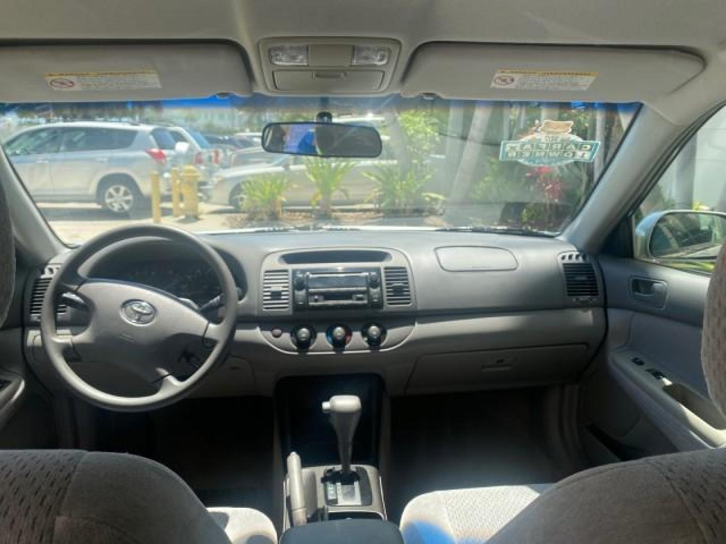 2003 Phantom Gray Pearl /Stone Toyota Camry LE 1 OWNER LOW MILES 68,159 (4T1BE32K23U) with an 2.4L DOHC Vvti 16-Valve 4-Cyl Engine engine, Automatic transmission, located at 4701 North Dixie Hwy, Pompano Beach, FL, 33064, (954) 422-2889, 26.240938, -80.123474 - OUR WEBPAGE FLORIDACARS1.COM HAS OVER 100 PHOTOS AND FREE CARFAX LINK 2003 TOYOTA CAMRY LE VIN: 4T1BE32K23U150498 4 T 1 B E 3 2 K 2 3 U 1 5 0 4 9 8 SEDAN 4 DR 2.4L I4 F DOHC 16V GASOLINE FRONT WHEEL DRIVE Top Features Cloth Seats Basic Features ABS Brakes Automatic Transmission Power Locks Power Win - Photo#70
