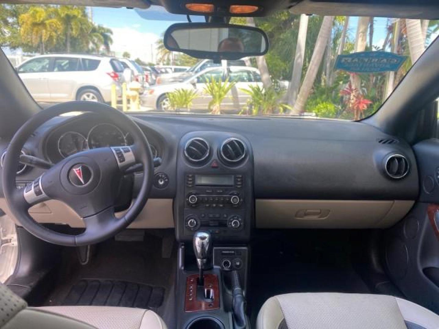 2008 White Diamond Tricoat /Light Taupe Pontiac G6 GT LOW MILES 44,047 (1G2ZH361484) with an 3.9L VVT V6 SFI Engine engine, Automatic transmission, located at 4701 North Dixie Hwy, Pompano Beach, FL, 33064, (954) 422-2889, 26.240938, -80.123474 - OUR WEBPAGE FLORIDACARS1.COM HAS OVER 100 PHOTOS AND FREE CARFAX LINK 2008 PONTIAC G6 GT VIN: 1G2ZH361484136254 1 G 2 Z H 3 6 1 4 8 4 1 3 6 2 5 4 CONVERTIBLE 3.9L V6 F GASOLINE FRONT WHEEL DRIVE Top Features Alloy Wheels Front Seat Heaters Hard Top Leather Seats Monsoon Sound Premium Package Satelli - Photo#67