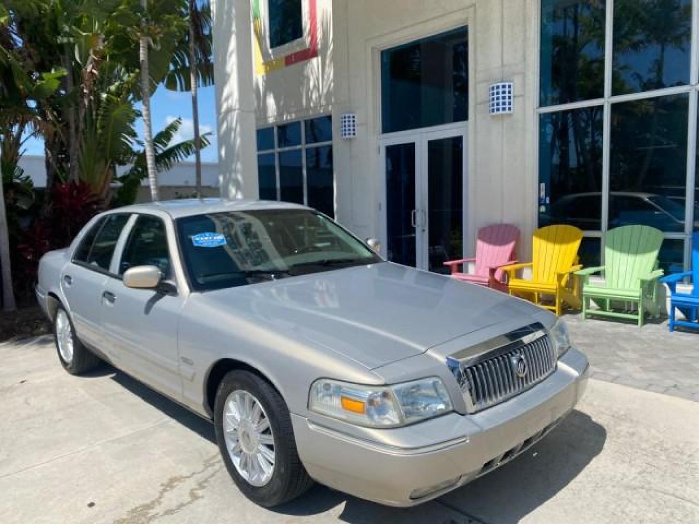 2009 Light Ice Blue Metallic /Light camel Mercury Grand Marquis LS 1 FL LOW MILES 50,955 (2MEHM75V59X) with an 4.6L OHC SEFI FFV V8 Engine engine, Automatic transmission, located at 4701 North Dixie Hwy, Pompano Beach, FL, 33064, (954) 422-2889, 26.240938, -80.123474 - OUR WEBPAGE FLORIDACARS1.COM HAS OVER 100 PHOTOS AND FREE CARFAX LINK 2009 MERCURY GRAND MARQUIS LS VIN: 2MEHM75V59X636303 2 M E H M 7 5 V 5 9 X 6 3 6 3 0 3 SEDAN 4 DR 4.6L V8 F SOHC 16V FLEX FUEL REAR WHEEL DRIVE Top Features Alloy Wheels Leather Seats Basic Features ABS Brakes AM/FM Stereo Air Con - Photo#1