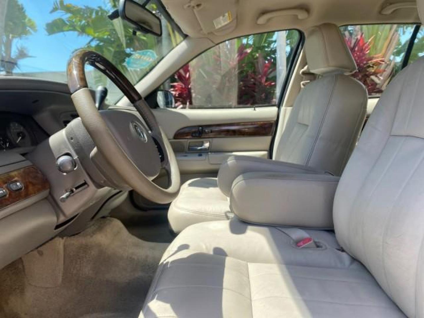 2009 Light Ice Blue Metallic /Light camel Mercury Grand Marquis LS 1 FL LOW MILES 50,955 (2MEHM75V59X) with an 4.6L OHC SEFI FFV V8 Engine engine, Automatic transmission, located at 4701 North Dixie Hwy, Pompano Beach, FL, 33064, (954) 422-2889, 26.240938, -80.123474 - OUR WEBPAGE FLORIDACARS1.COM HAS OVER 100 PHOTOS AND FREE CARFAX LINK 2009 MERCURY GRAND MARQUIS LS VIN: 2MEHM75V59X636303 2 M E H M 7 5 V 5 9 X 6 3 6 3 0 3 SEDAN 4 DR 4.6L V8 F SOHC 16V FLEX FUEL REAR WHEEL DRIVE Top Features Alloy Wheels Leather Seats Basic Features ABS Brakes AM/FM Stereo Air Con - Photo#36