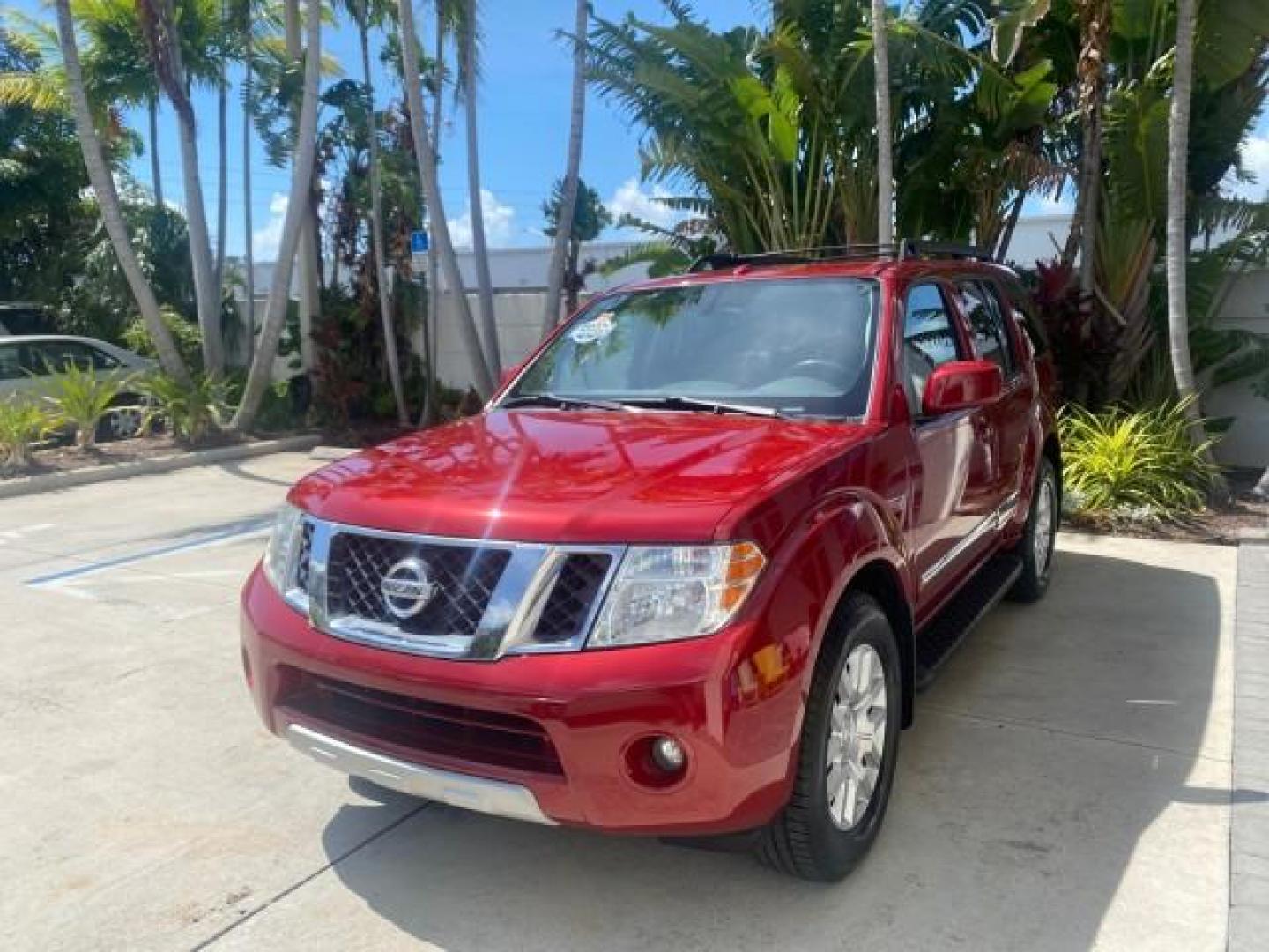2011 Red Brick /Graphite Nissan Pathfinder LE 1 OWNER LOW MILES 54,257 (5N1AR1NN2BC) with an 4.0L DOHC 24-Valve V6 Engine engine, Automatic transmission, located at 4701 North Dixie Hwy, Pompano Beach, FL, 33064, (954) 422-2889, 26.240938, -80.123474 - OUR WEBPAGE FLORIDACARS1.COM HAS OVER 100 PHOTOS AND FREE CARFAX LINK 2011 NISSAN PATHFINDER S VIN: 5N1AR1NN2BC610435 5 N 1 A R 1 N N 2 B C 6 1 0 4 3 5 4 DOOR WAGON/SPORT UTILITY 4.0L V6 F DOHC 24V GASOLINE REAR WHEEL DRIVE Top Features Alloy Wheels BOSE Sound System Fold-Away Third Row Front Seat H - Photo#3